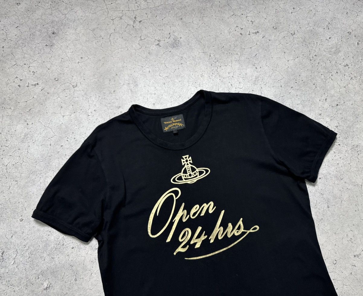 Vivienne Westwood Vivienne Westwood Luxury T-Shirt Big Logo Hype Anglomania Size US L / EU 52-54 / 3 - 5 Thumbnail