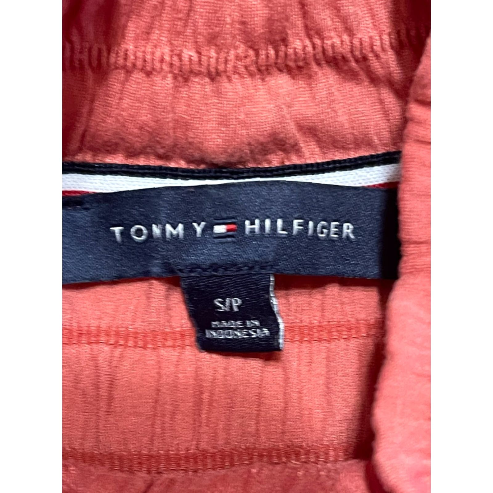 Tommy Hilfiger Tommy Hilfiger Shirt Women's Small Orange Turtleneck Long Sleeve Smocked Casual Size S / US 4 / IT 40 - 5 Thumbnail