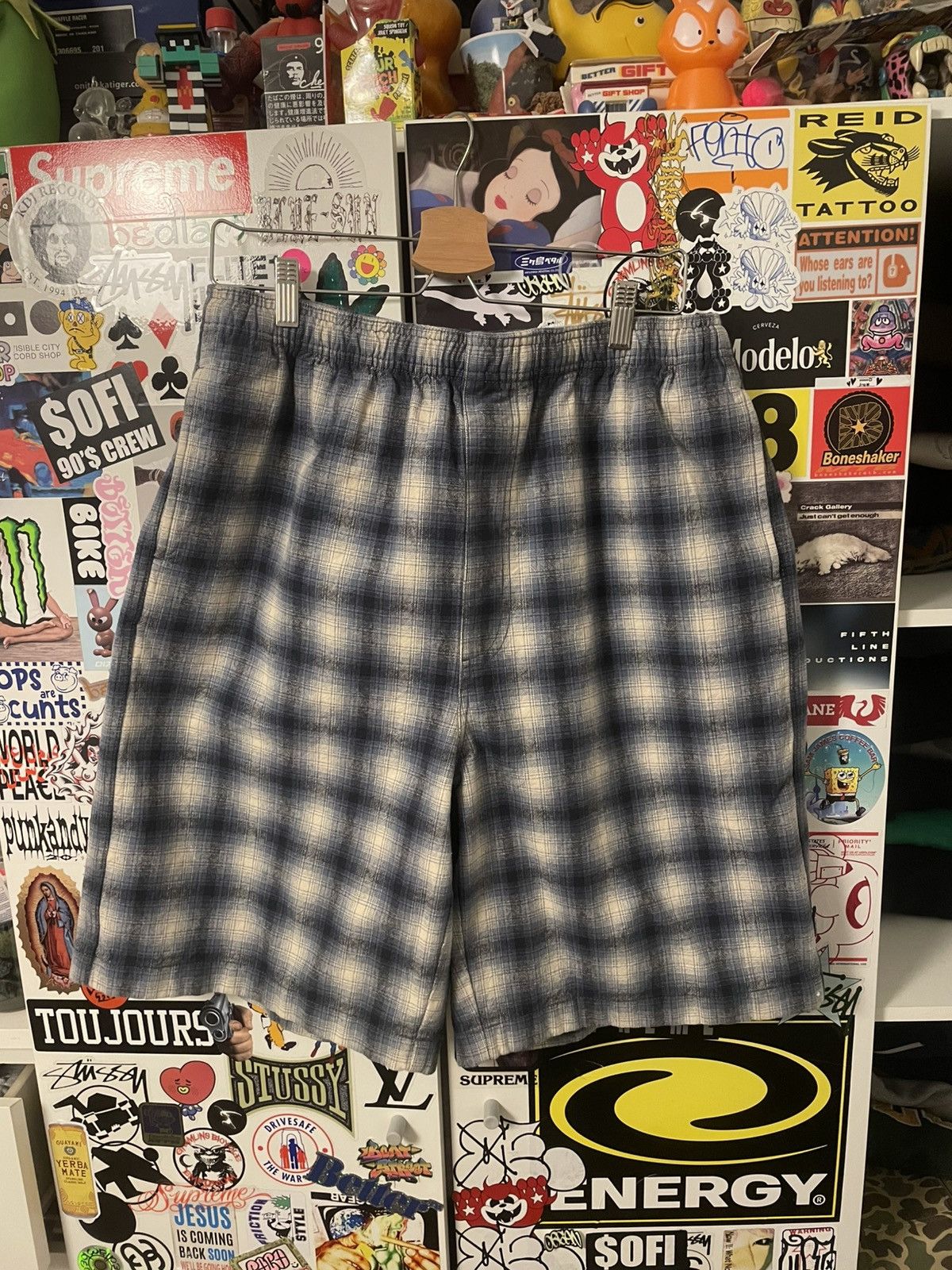 Plaid Beach Short