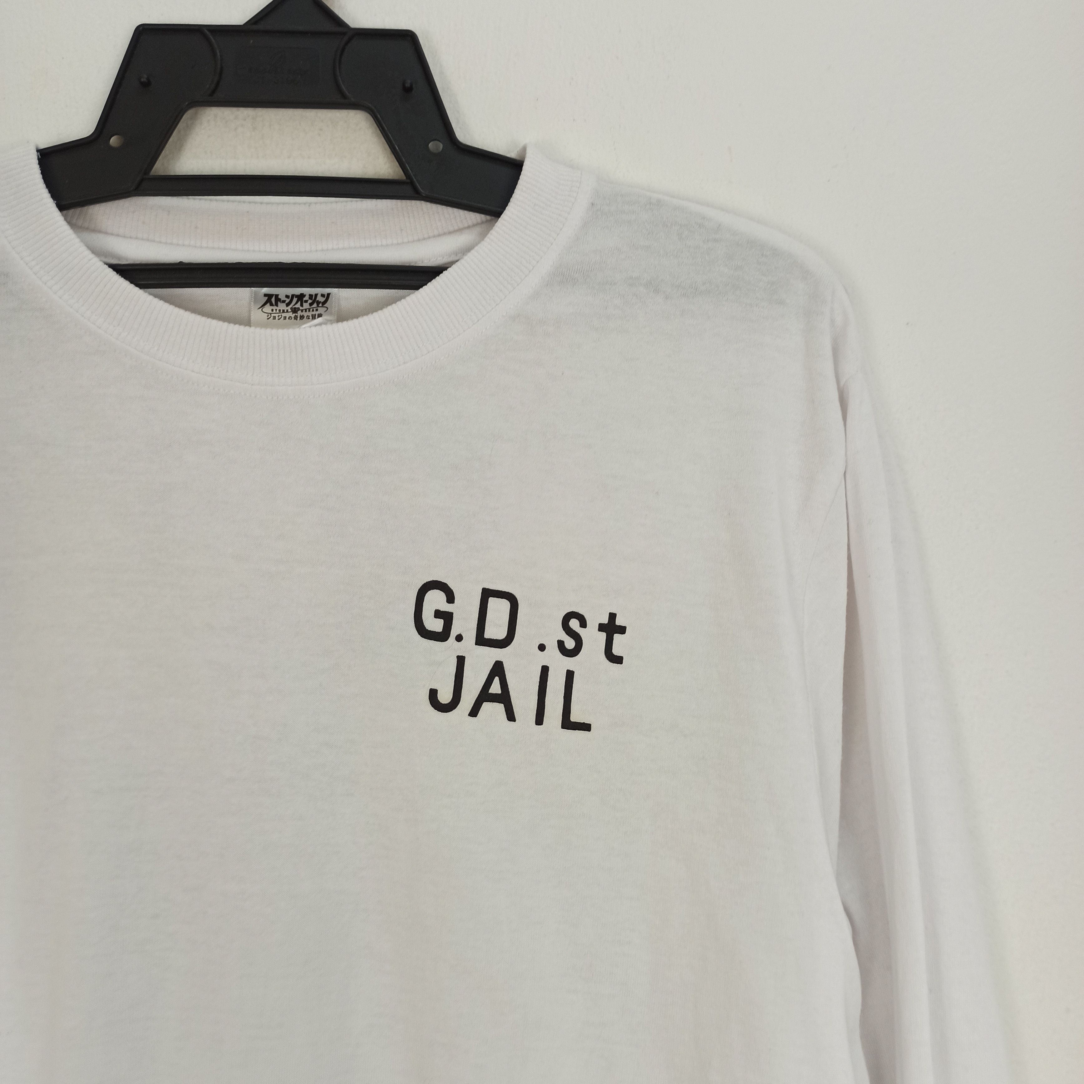 Anime Anime Jojo Bizarre G.D.St JAIL BAN DAI Long Sleeve Tshirt Size US L / EU 52-54 / 3 - 5 Thumbnail