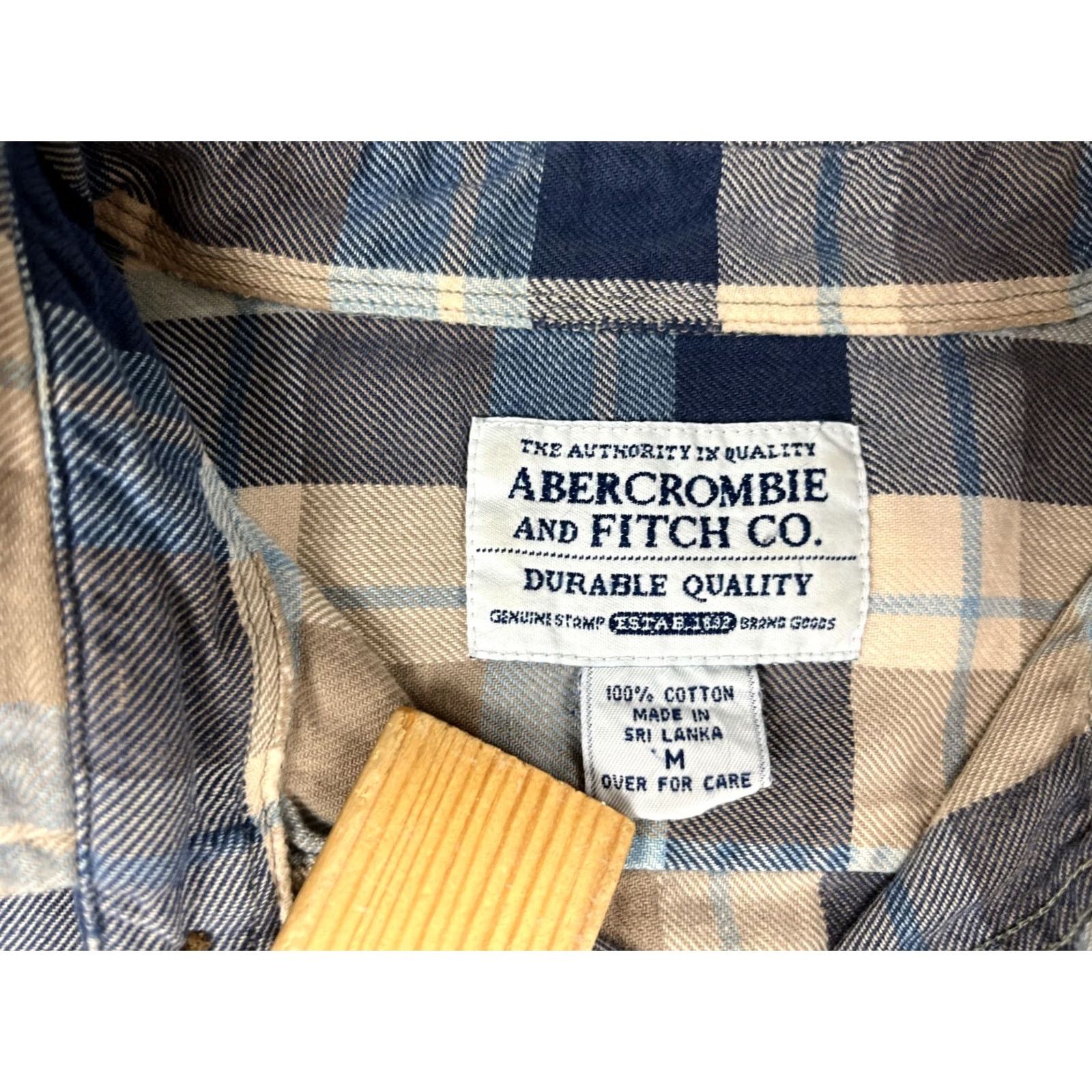 Abercrombie & Fitch Abercrombie & Fitch Shirt Men’s Vintage Plaid Short Sleeve Button-Up Sz M Size US M / EU 48-50 / 2 - 5 Thumbnail