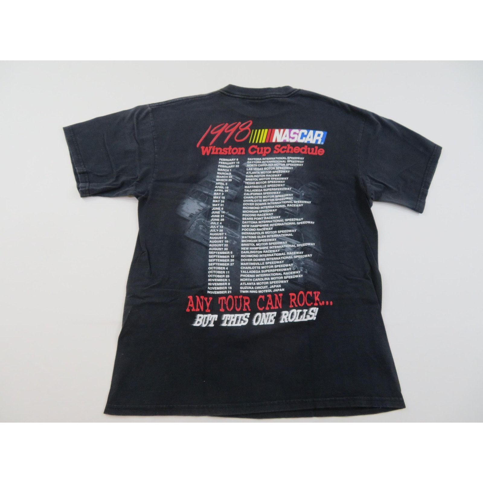 Other 90s NASCAR T-Shirt, Rolling On Tour 1998, Sz L Size US L / EU 52-54 / 3 - 3 Thumbnail