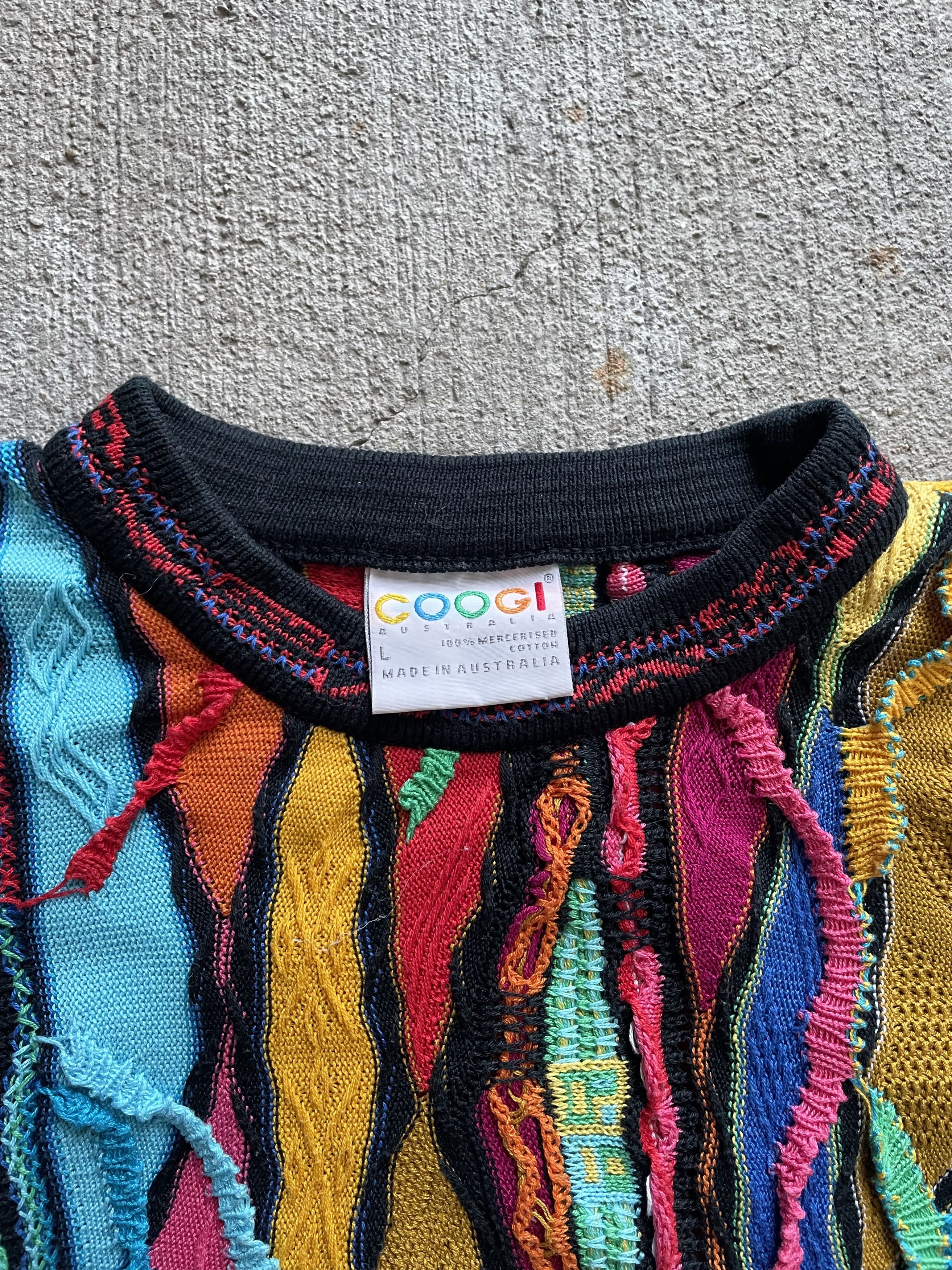 Coogi × Vintage Vintage 90's Knitted Coogi Sweater Size US L / EU 52-54 / 3 - 3 Thumbnail