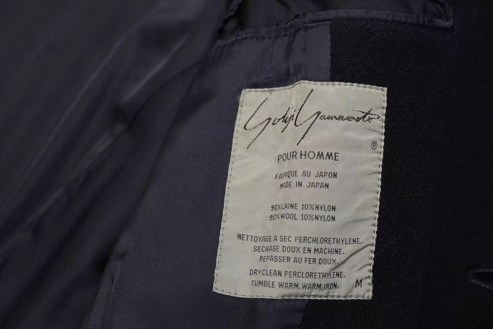 Yohji Yamamoto Yohji Yamamoto 87AW Digital Period Wool Jacket Size US M / EU 48-50 / 2 - 7 Thumbnail