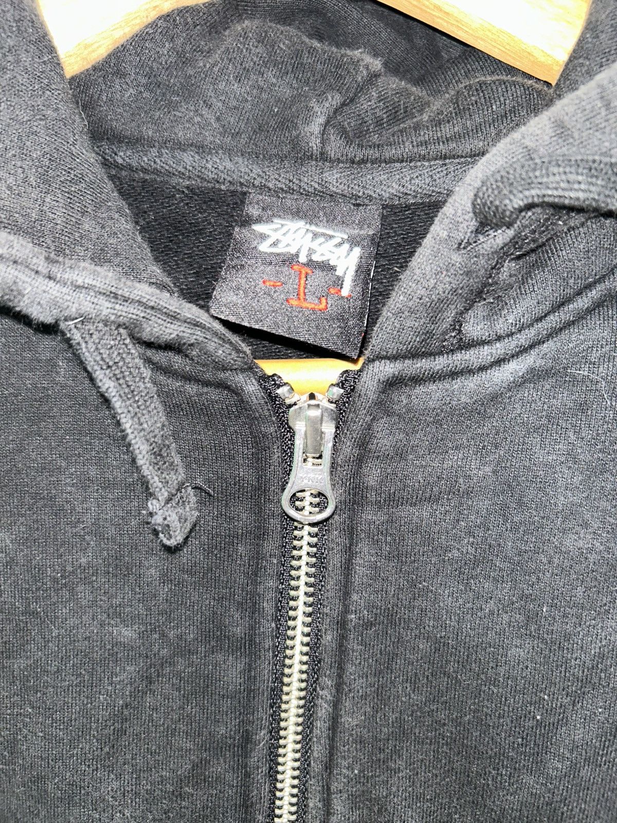 Stussy Basic Logo Zip Up Hoodie Size US L / EU 52-54 / 3 - 13 Thumbnail