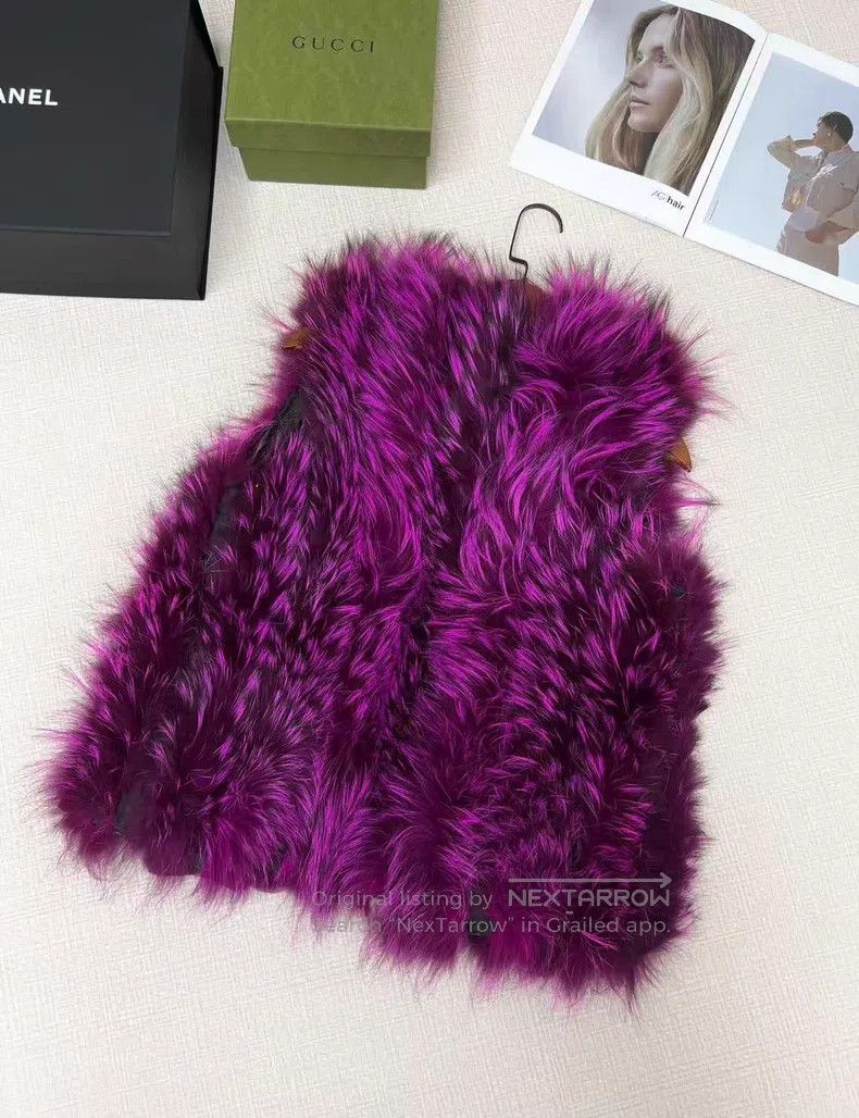 Fendi Fendi Fox fur lamb leather vest Size XS / US 0-2 / IT 36-38 - 2 Thumbnail