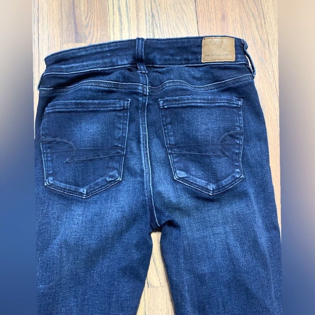 American Eagle Outfitters American Eagle hi-rise jegging jeans Regular 2 Women Blue Ankle Regular Color 2 Size 26" / US 2 / IT 38 - 8 Thumbnail