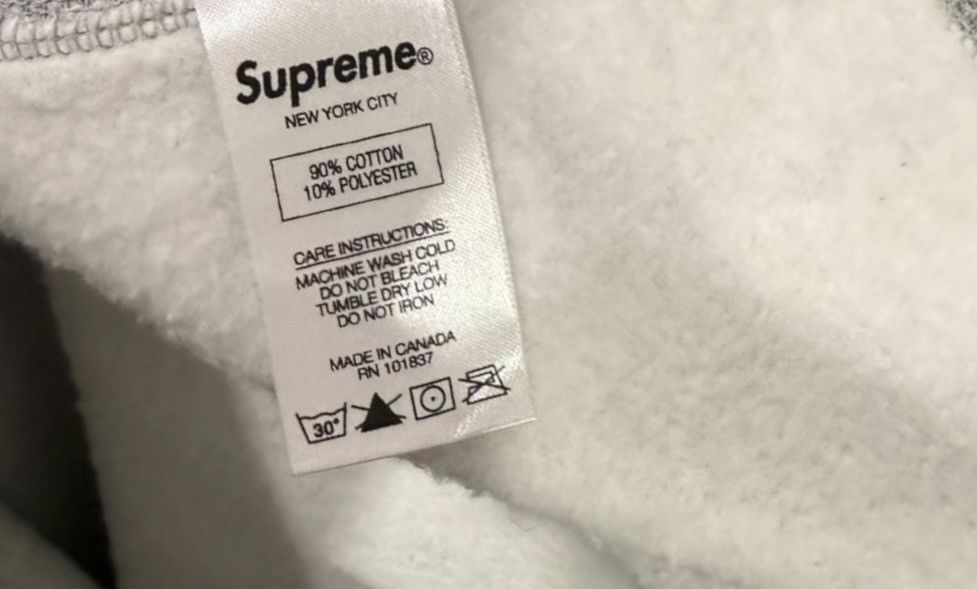 Supreme Supreme fw17 orange on grey box logo hooded sweatershirt Size US M / EU 48-50 / 2 - 4 Thumbnail