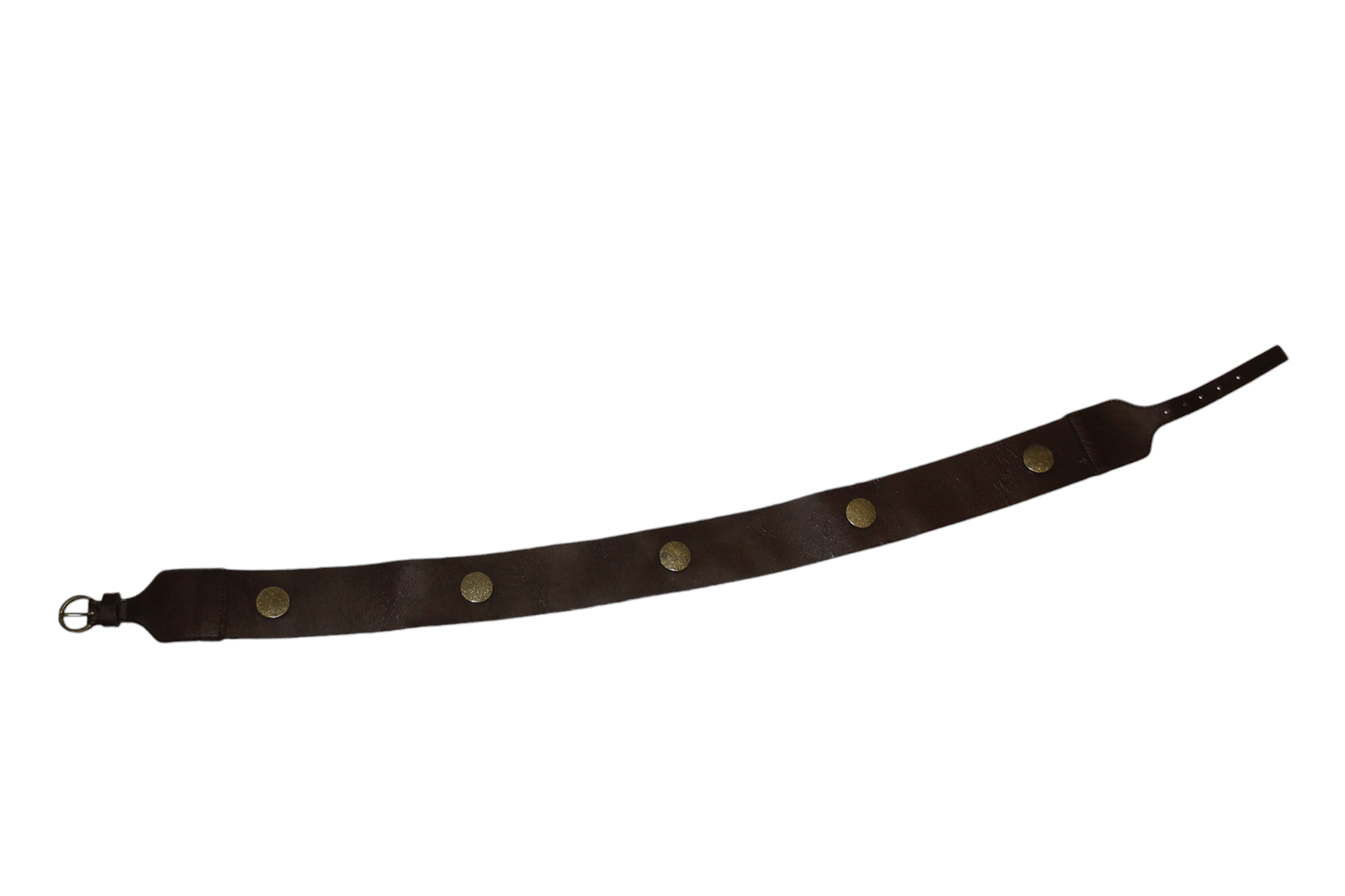 Lieve Van Gorp RARE Van den Hoogen designers leather wide belt Size ONE SIZE - 3 Thumbnail