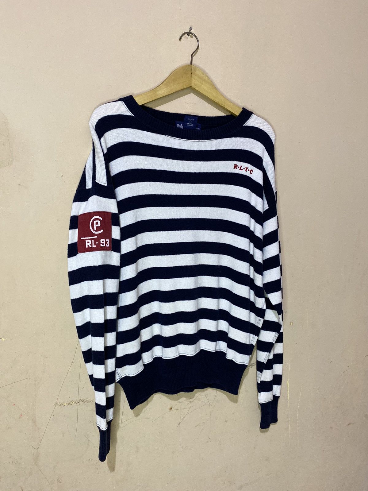 Polo Ralph Lauren × Ralph Lauren × Vintage 90s OG Polo Ralph Lauren CPRL-93 Wool Knitwear Size US M / EU 48-50 / 2 - 2 Thumbnail