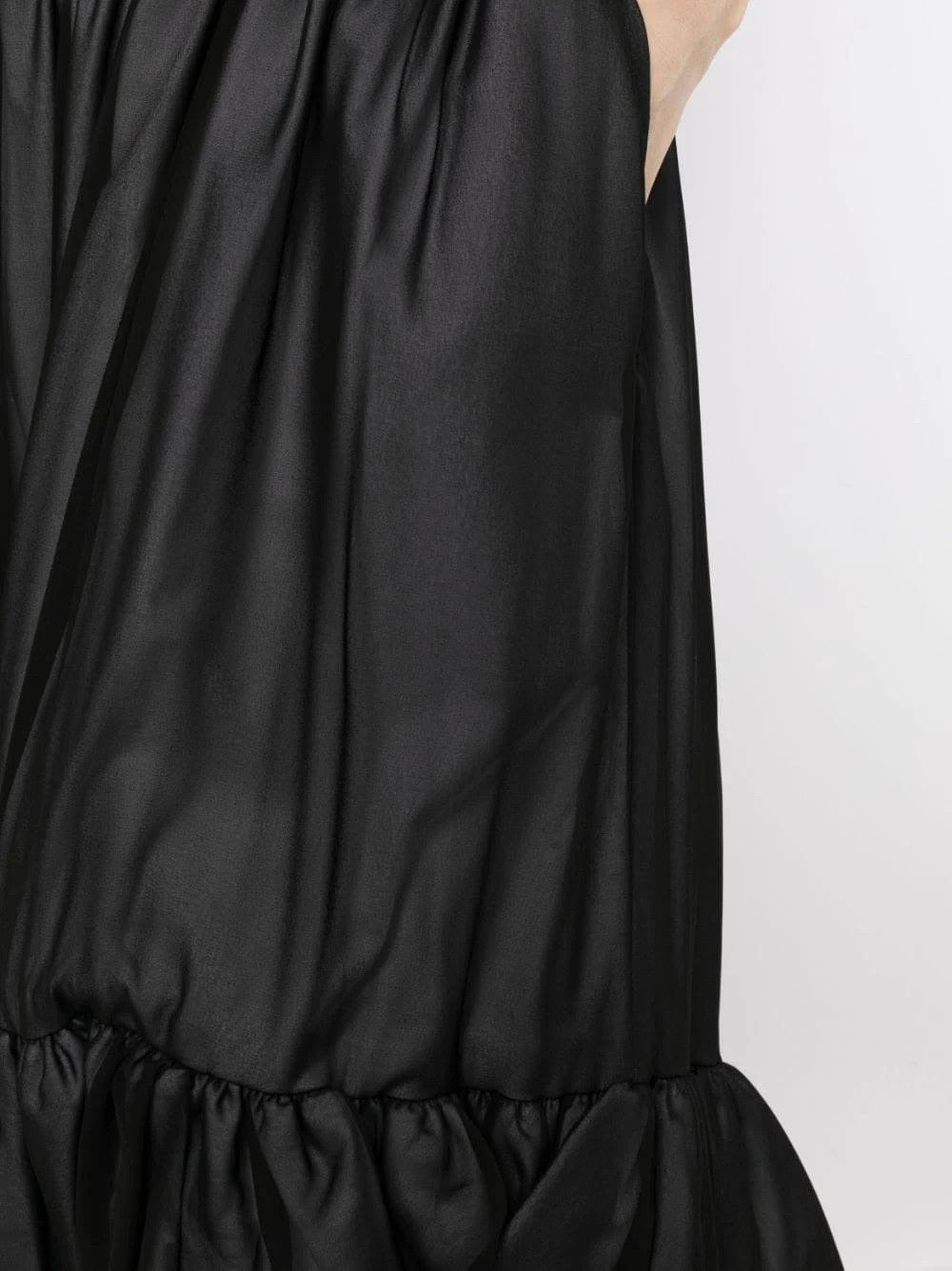 Comme des Garcons o1mle0824 Voluminous Tiered Skirts in Black Size 26" / US 2 / IT 38 - 5 Thumbnail