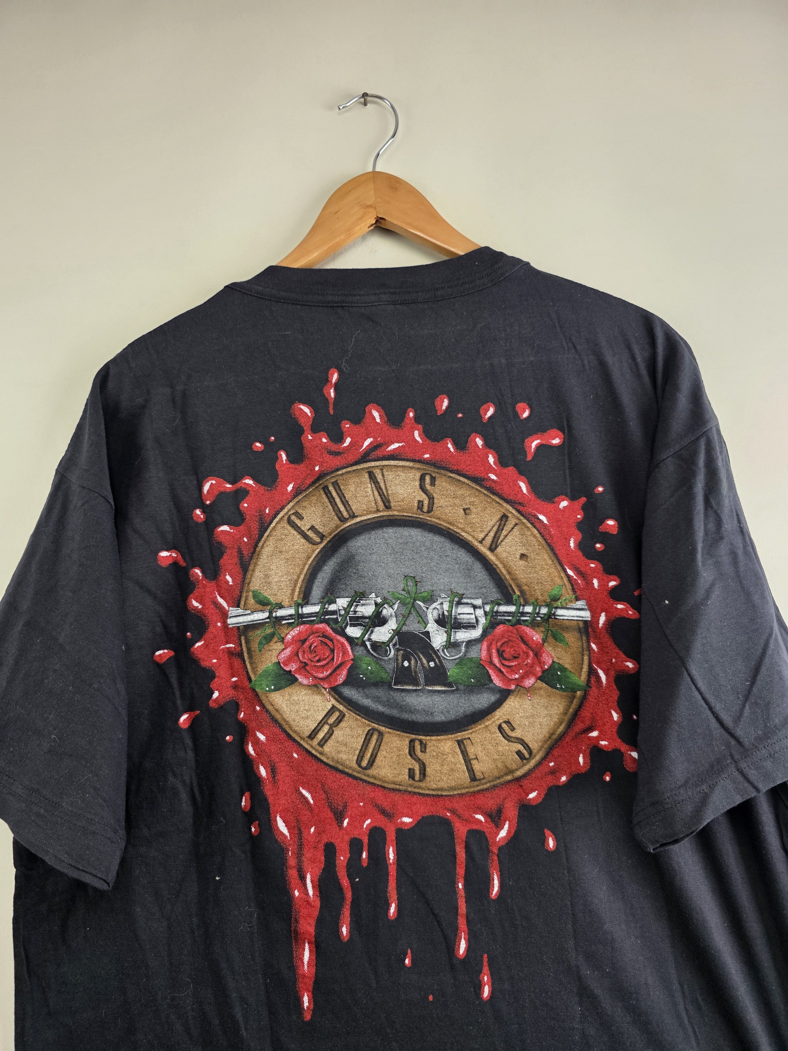 Band Tees × Guns N' Roses × Vintage 90s Guns N Roses Axl Slash Bootleg XL 24" 29" Size US XL / EU 56 / 4 - 6 Thumbnail
