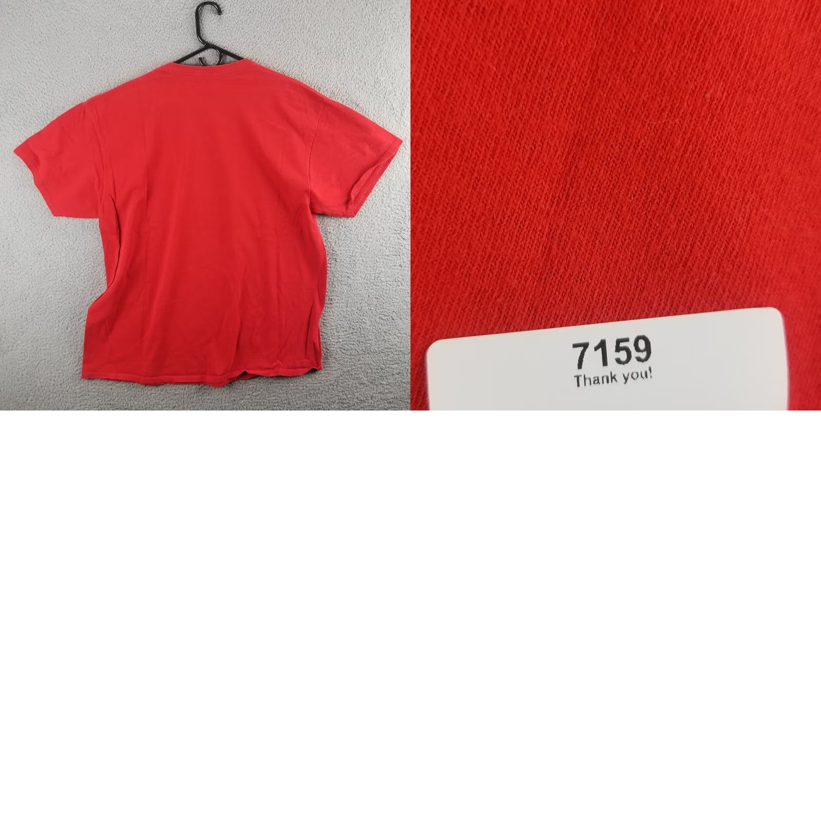 Vintage Texas Houston Shirt Adult Large Red Tee Size US L / EU 52-54 / 3 - 8 Thumbnail