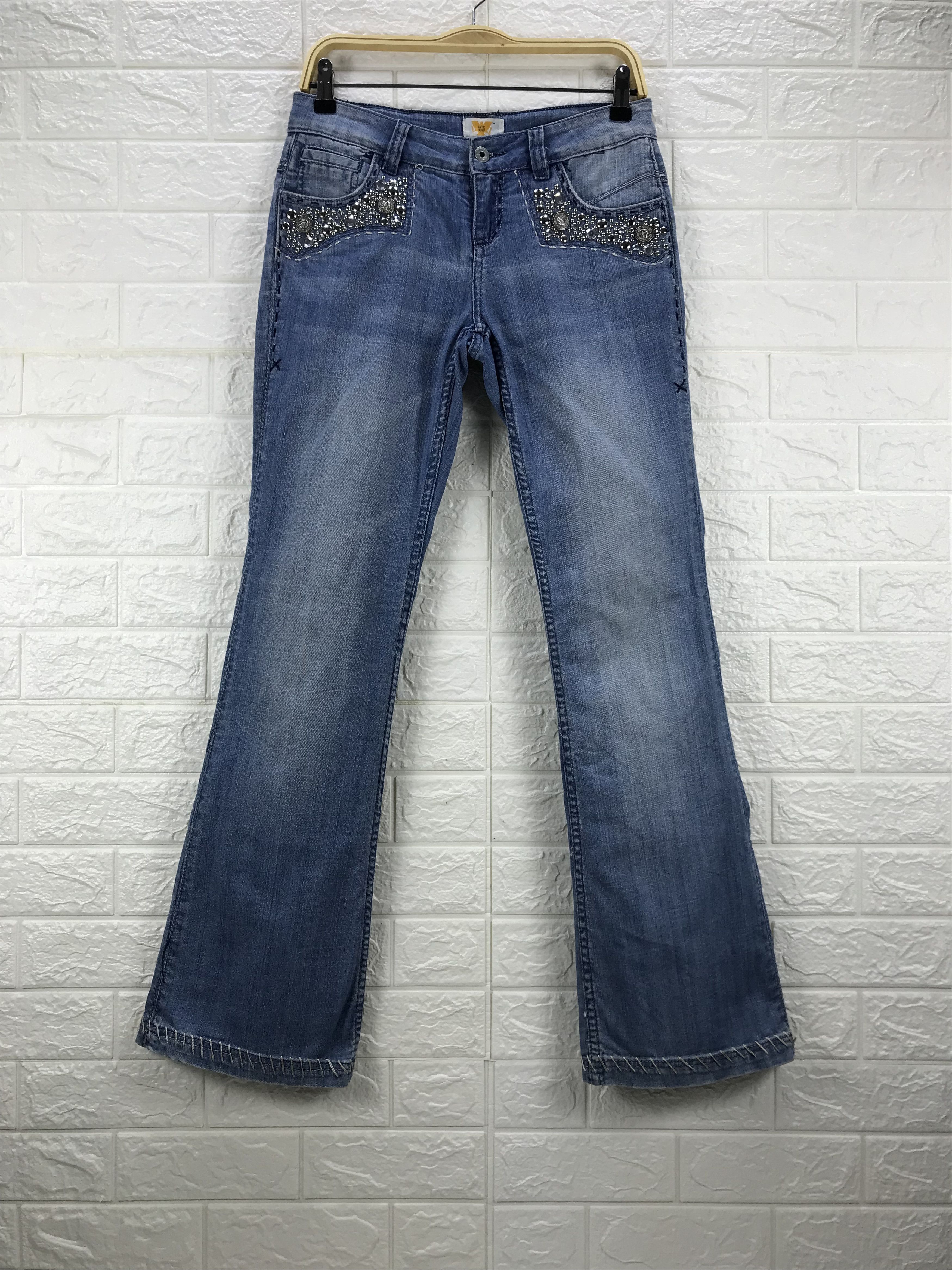 Antik Denim Vintage Antik Denim Flare Jeans Size 28" / US 6 / IT 42 - 1 Thumbnail