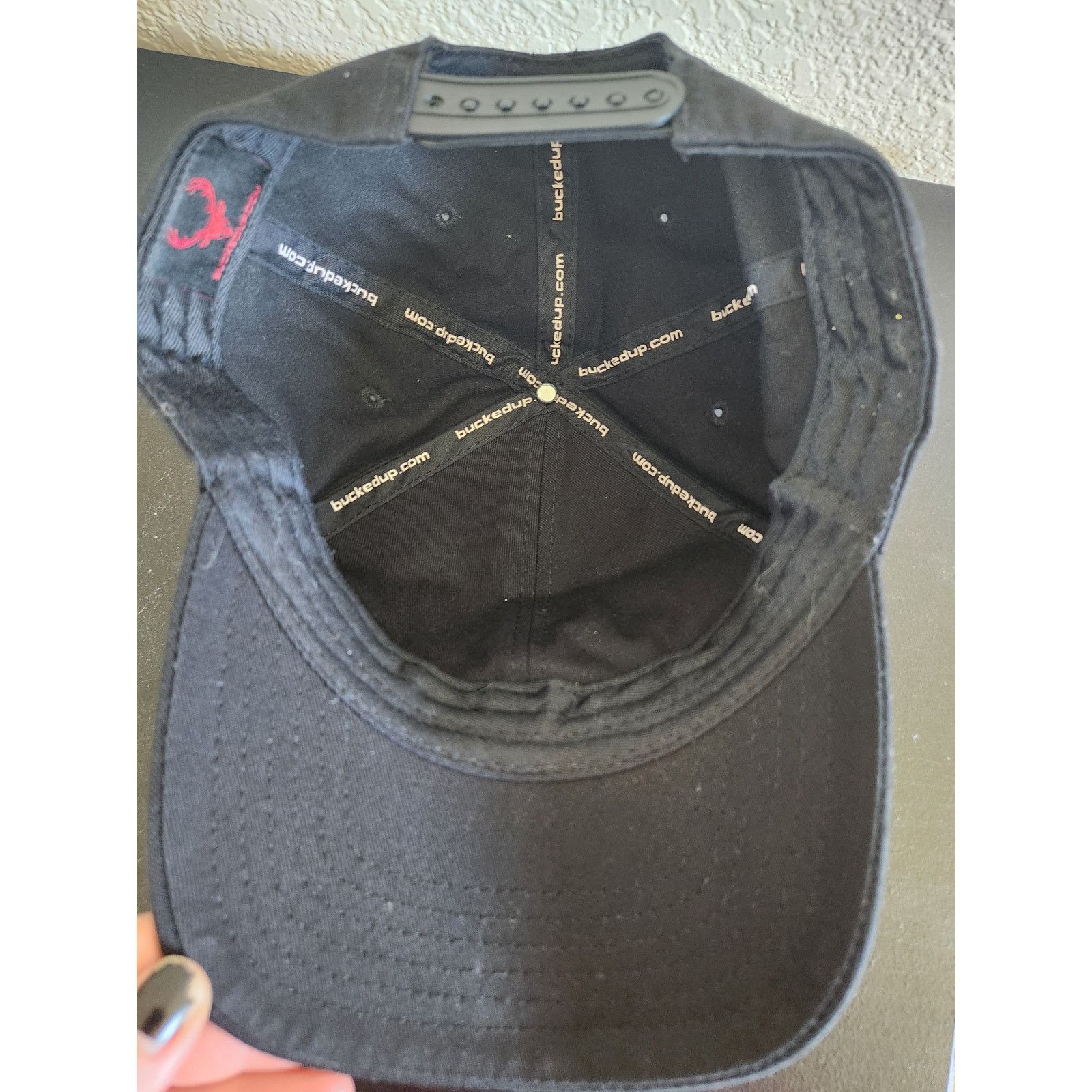 Other BuckedUp Women's Logo Black Hat One Size Size ONE SIZE - 5 Thumbnail