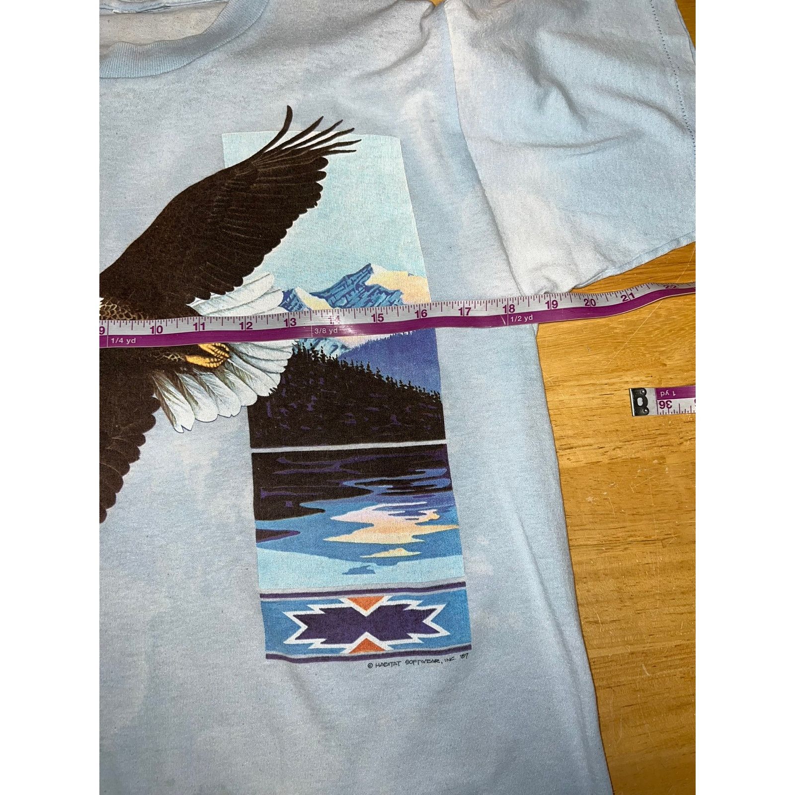 Vintage Vintage New Mexico Bald Eagle Shirt Habitat 80s Thin Tee M Size US M / EU 48-50 / 2 - 11 Thumbnail
