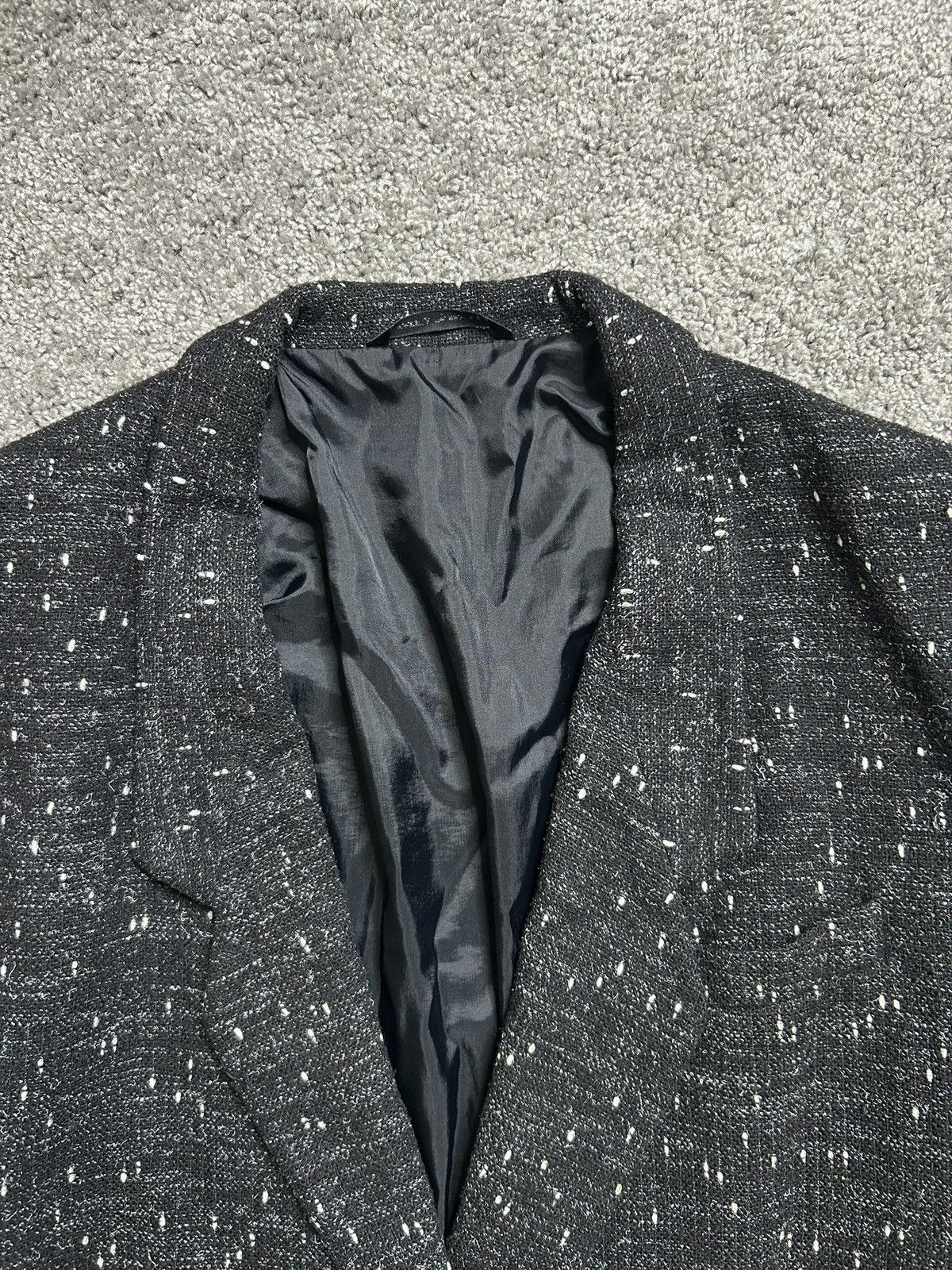 Vintage Vintage 70s Wool Double Breasted Coat 1970s Size 38R - 2 Thumbnail