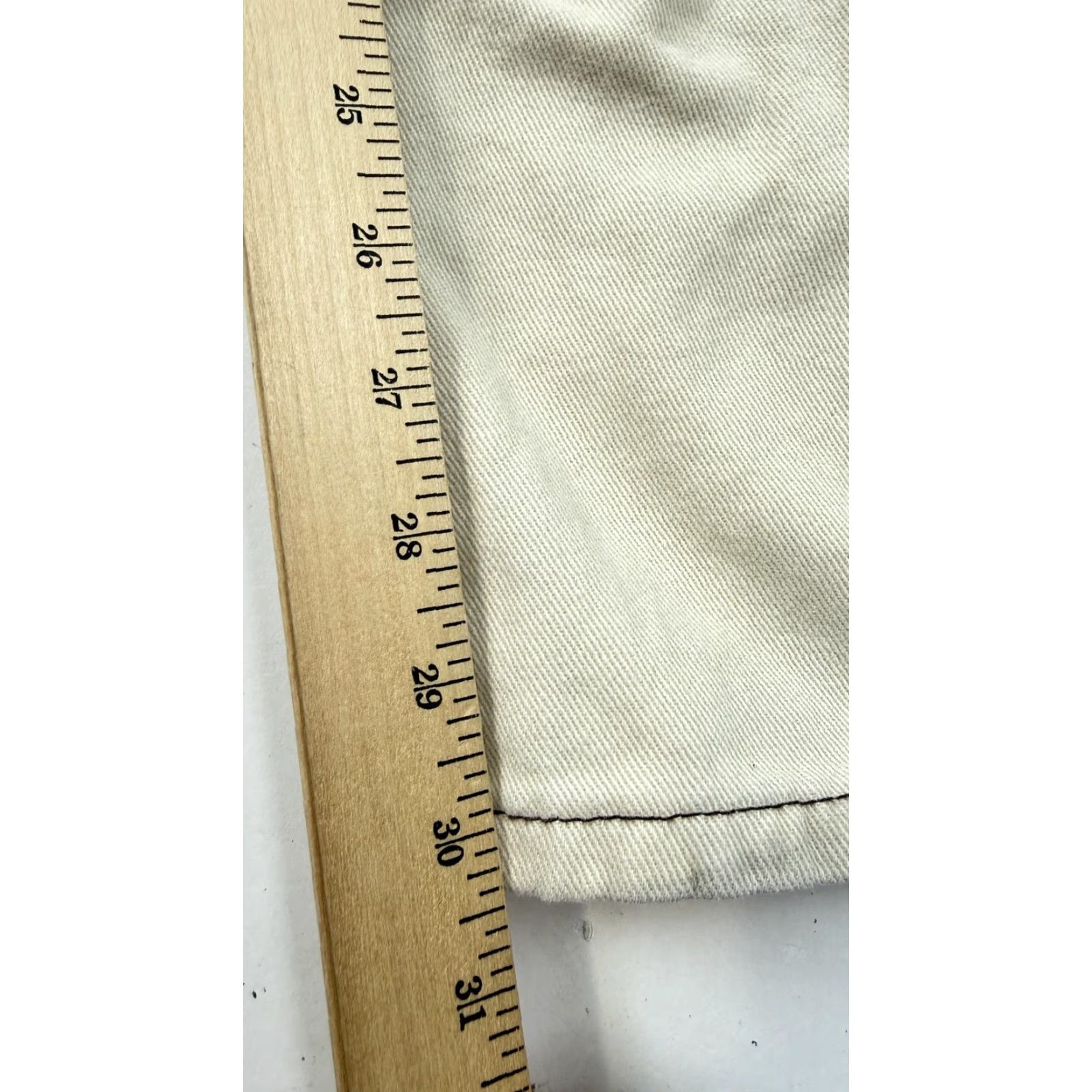 Rsq RSQ Cargo Pants Womens 29 Beige 100% Cotton Wide Leg Utility Pockets Casual Size 29" - 6 Thumbnail