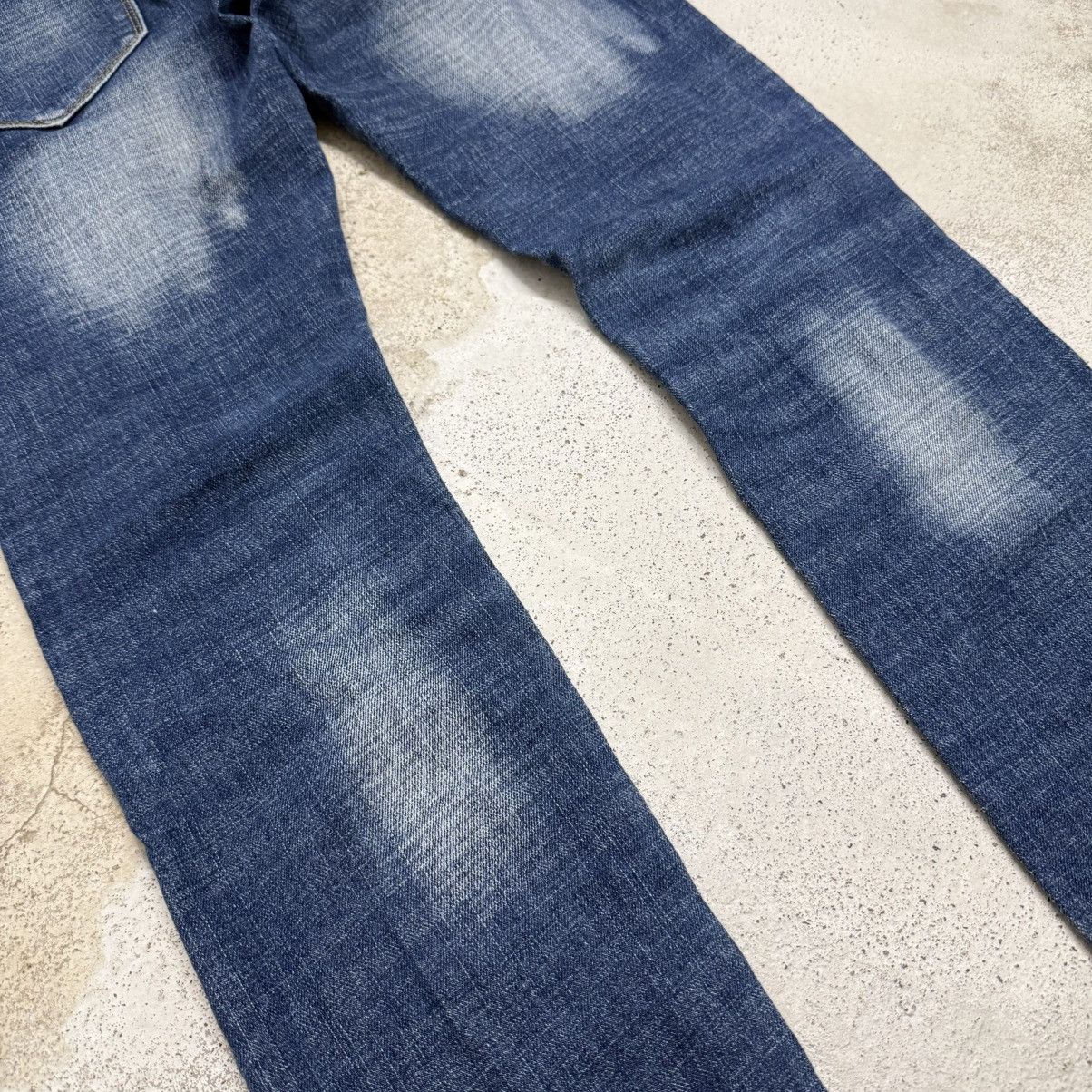 Japanese Brand I6w9 Style Distressed Skinny Denim Pants Size US 29 - 13 Thumbnail