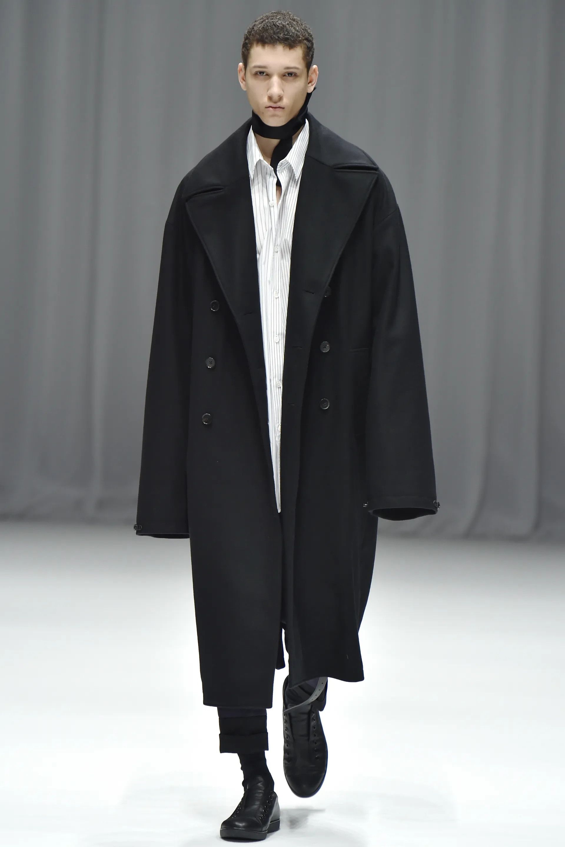 Japanese Brand DRESSEDUNDRESSED FW16 oversized wool coat