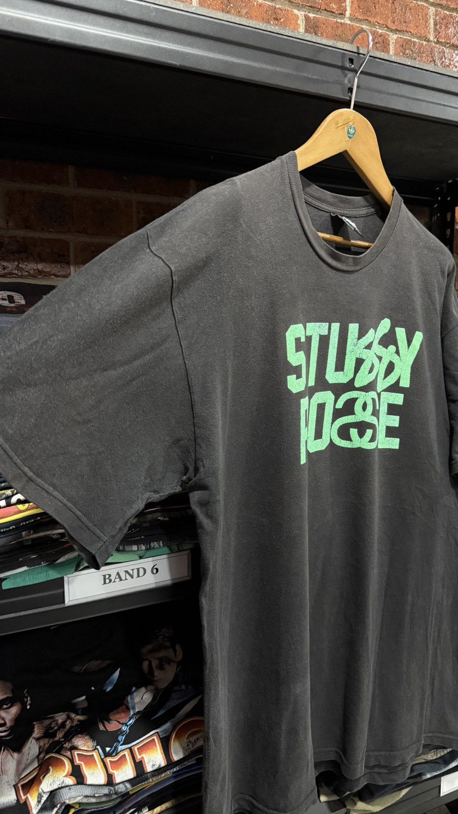 Stussy Thrashed Vintage Stussy Posse Streetwear Sun Faded Tee Size US XL / EU 56 / 4 - 7 Thumbnail