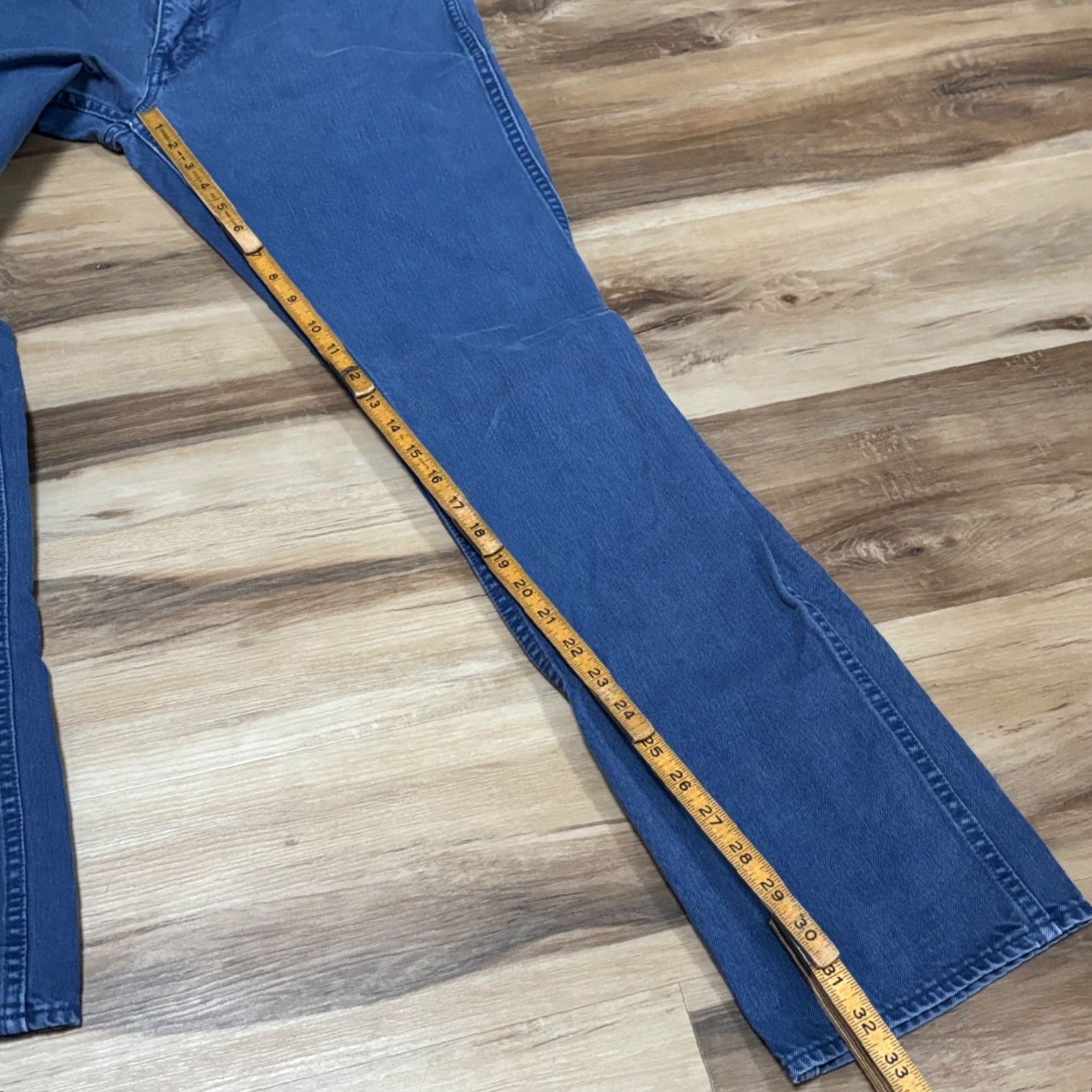 J.Crew J.CREW Jeans Mens 32 x 32 Slim Denim Blue Straight 5-Pocket 484 484 Model Regular 32in Inseam Size US 32 / EU 48 - 4 Thumbnail
