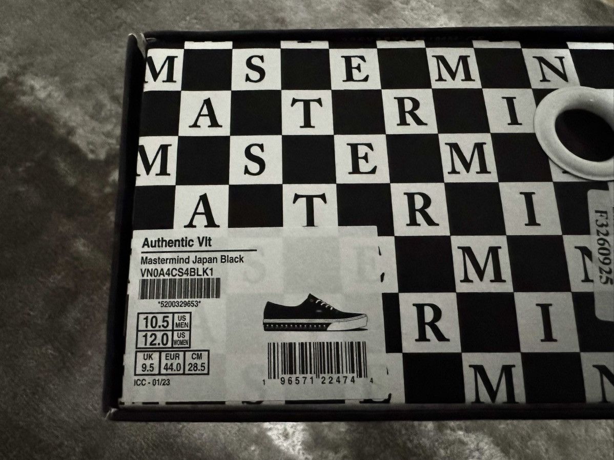 Mastermind Japan × Vans VANS Old Skool X MASTERMIND JAPAN Size US 10.5 / EU 43-44 - 2 Thumbnail