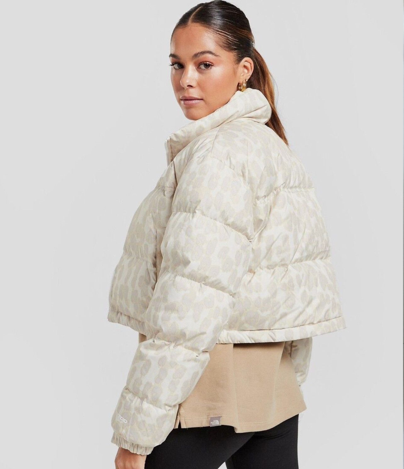 The North Face THE NORTH FACE Print Nuptse Women’s Leopard Down Jacket Size S / US 4 / IT 40 - 6 Thumbnail
