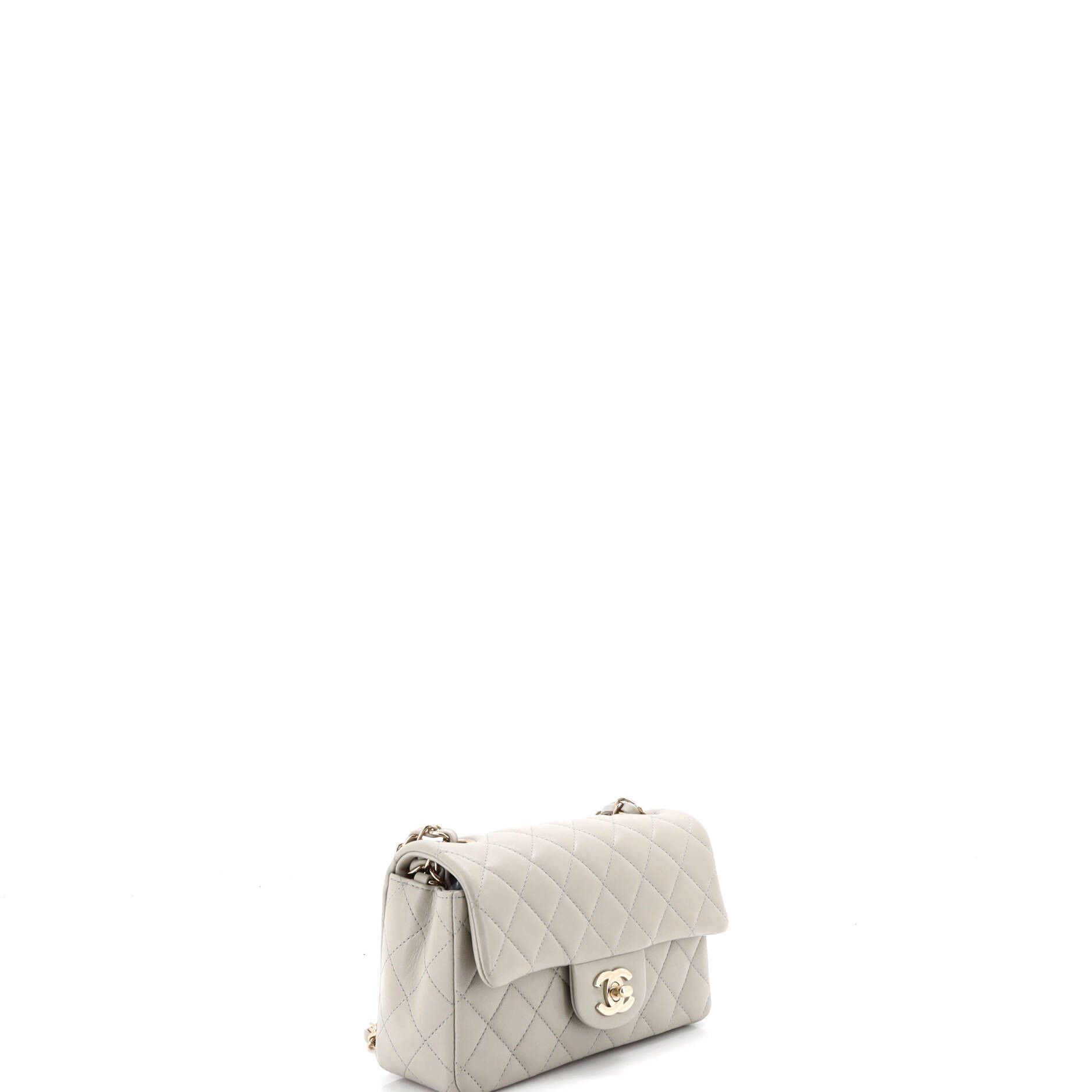 Chanel Classic Single Flap Bag Quilted Lambskin Mini Size ONE SIZE - 1 Thumbnail