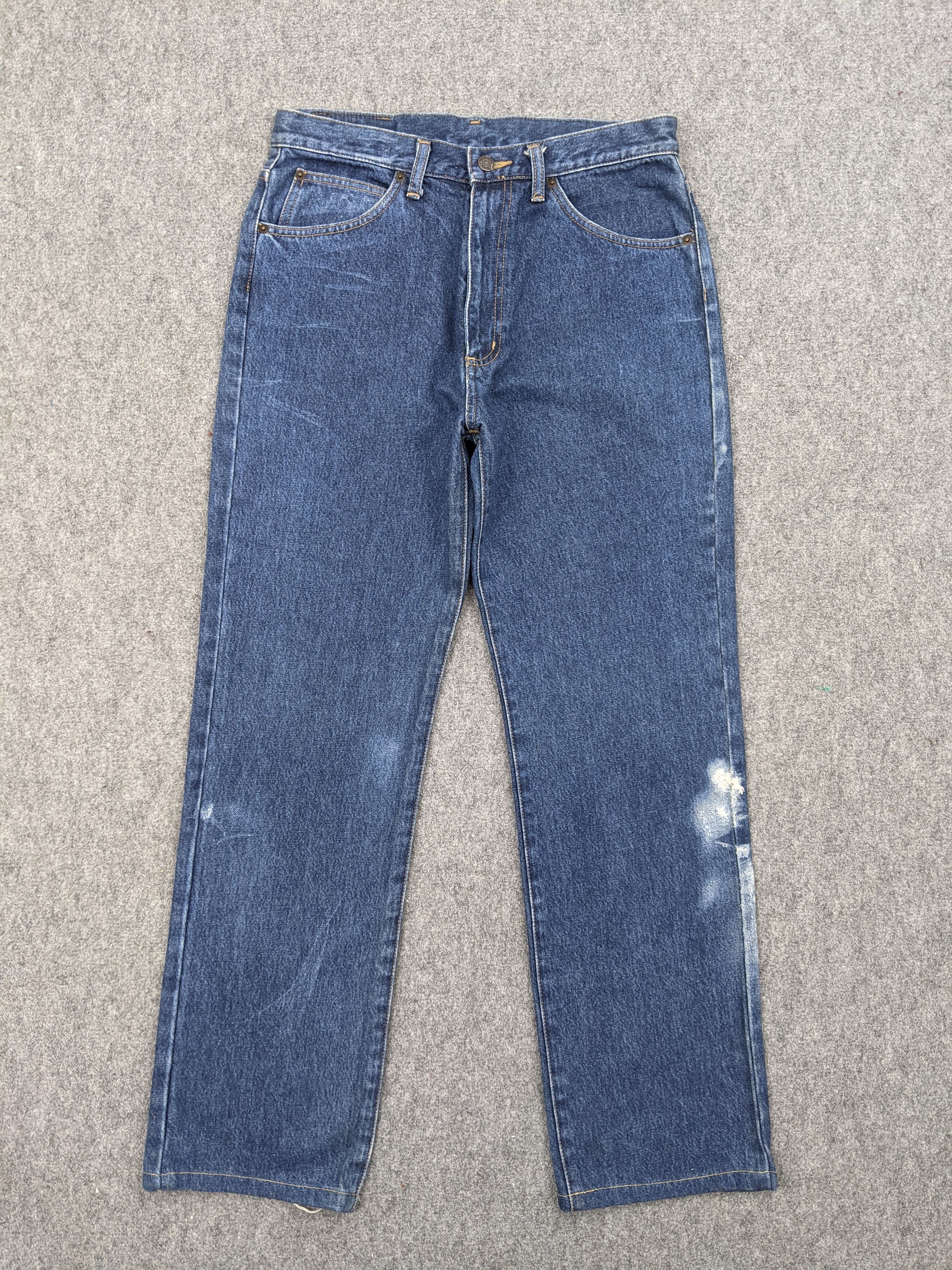 image of Vintage Maverick Distressed Jeans in Blue Denim, Men's (Size 31)
