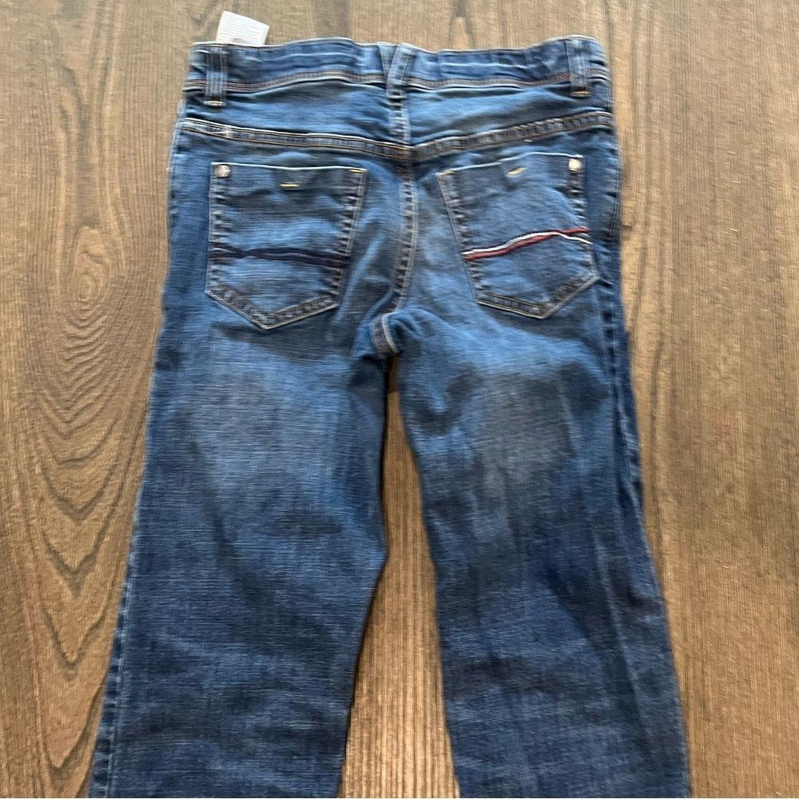 Tommy Hilfiger Tommy Hilfiger Straight Leg Dark Wash Mid Rise Jeans Size 10 Size 32" / US 10 / IT 46 - 7 Thumbnail