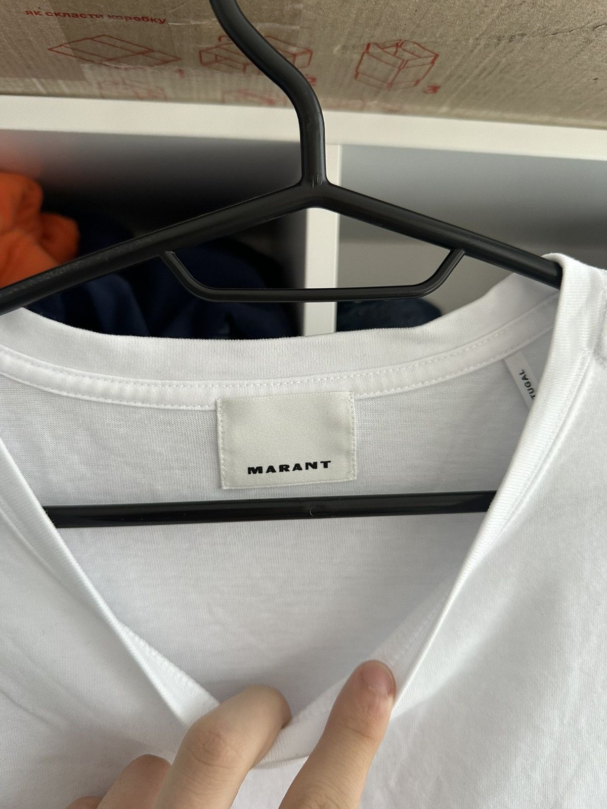 Isabel Marant 🔥ISABEL MARANT EMBROIDERED LOGO T-SHIRT🔥 Size US S / EU 44-46 / 1 - 3 Thumbnail