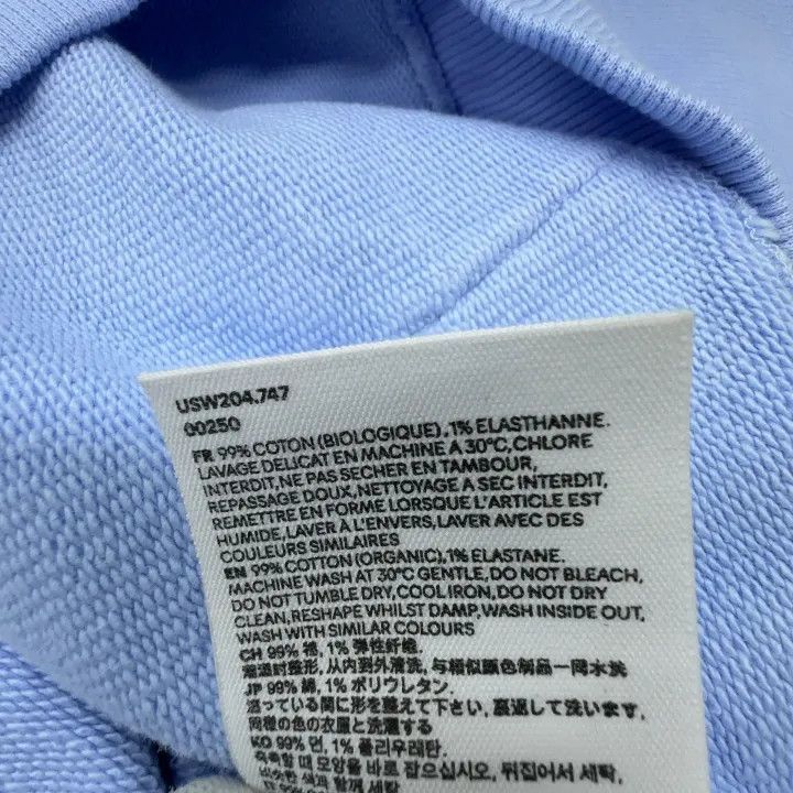 AMI AMIPARIS Blue Heart Embroidered Hoodie -2507 Size US S / EU 44-46 / 1 - 6 Thumbnail