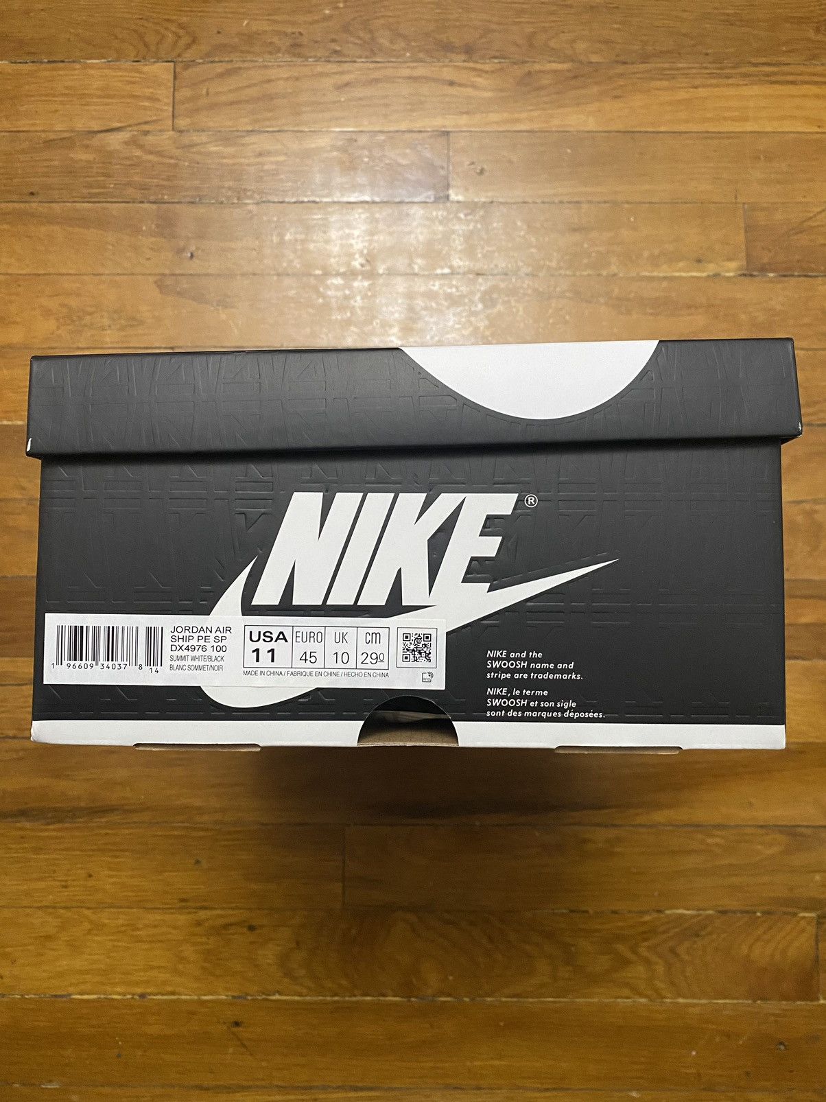 A Ma Maniere × Jordan Brand × Nike Size 11 - Jordan Air Ship x A Ma Maniere Black Oreo Men's Size US 11 / EU 44 - 8 Thumbnail