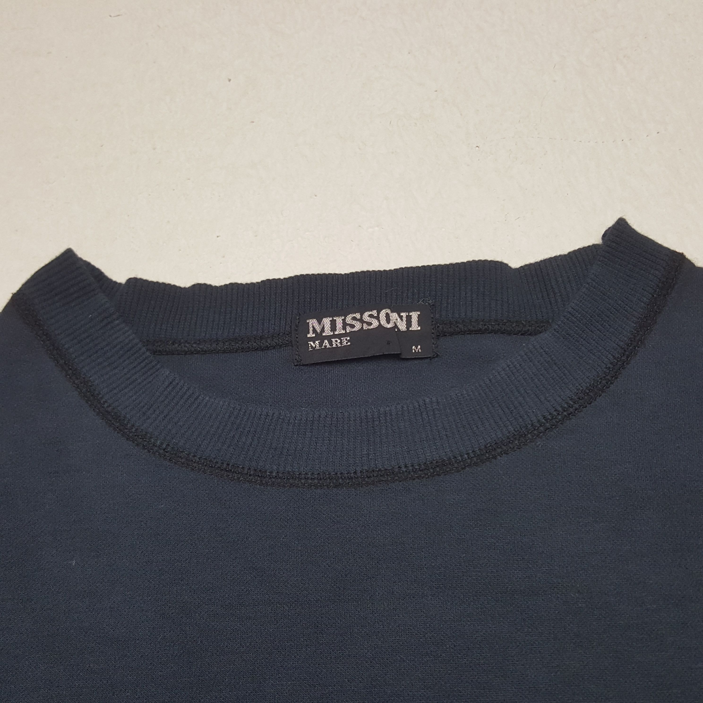Missoni × Vintage Vintage Missoni Mare Sweatshirt Size M / US 6-8 / IT 42-44 - 4 Thumbnail