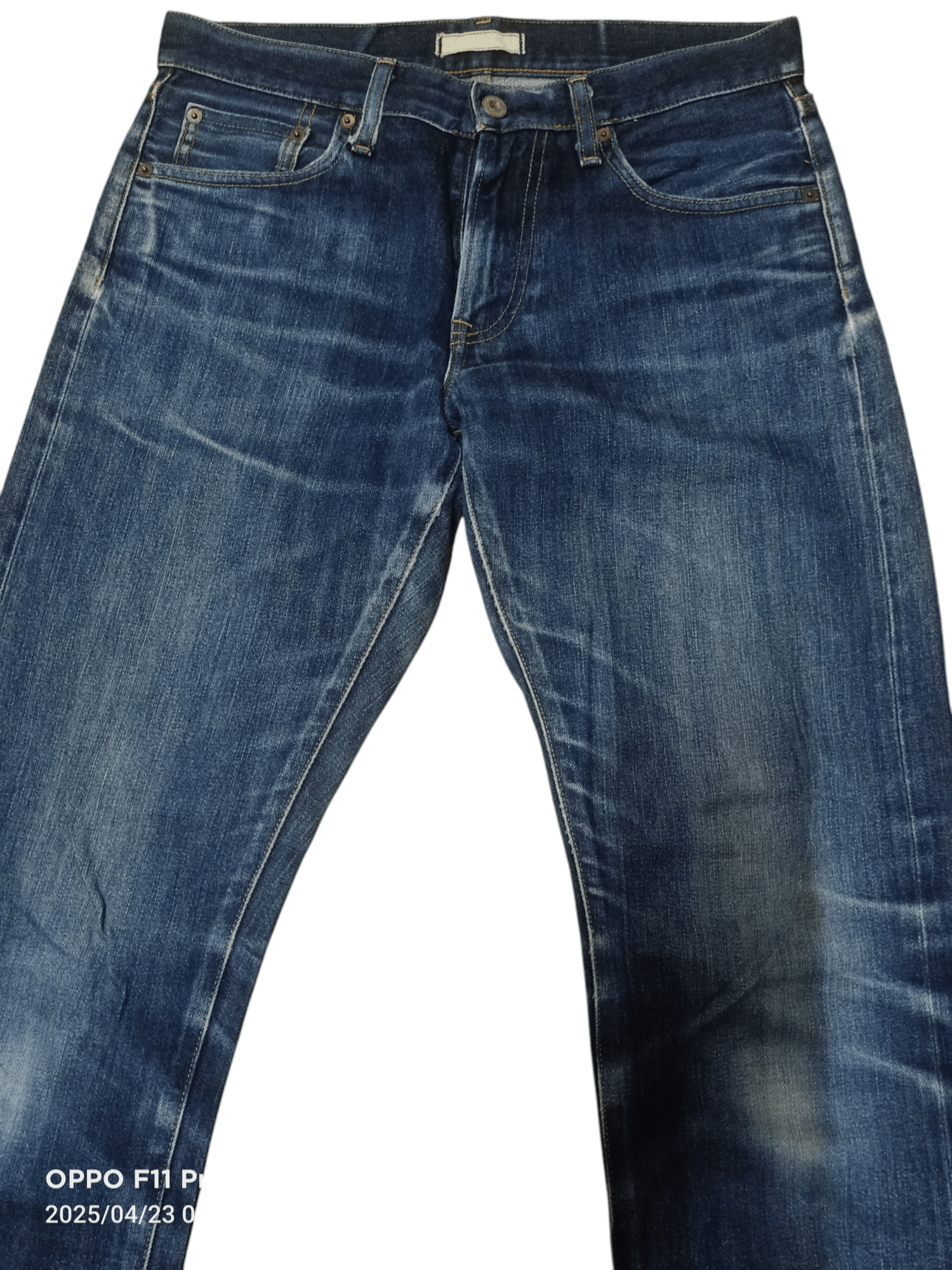 Japanese Brand × Uniqlo Uniqlo Vintage Distressdenim denim Selvedge Size US 31 - 1 Thumbnail