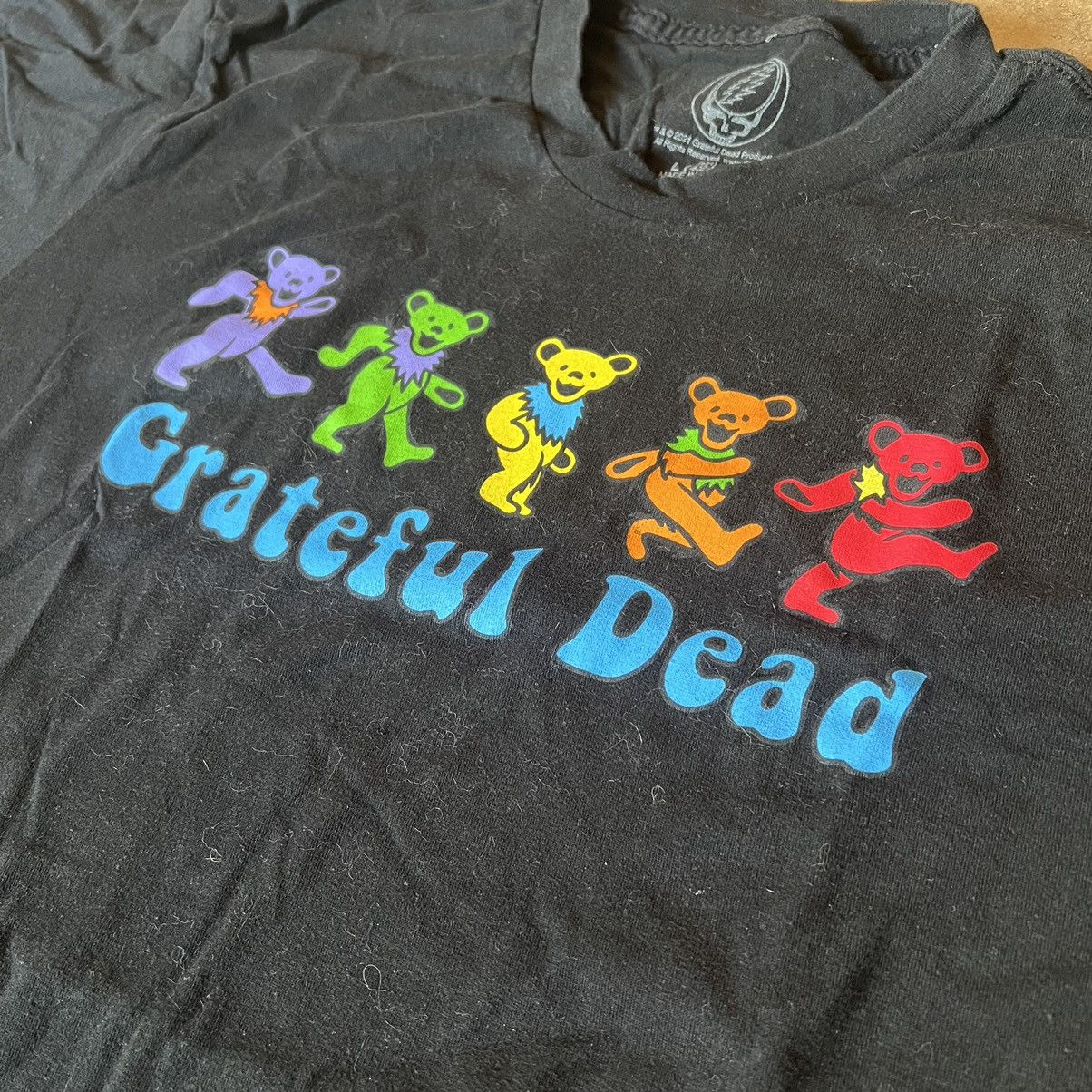 Grateful Dead Dancing Bears Logo Tee Size US L / EU 52-54 / 3 - 2 Thumbnail