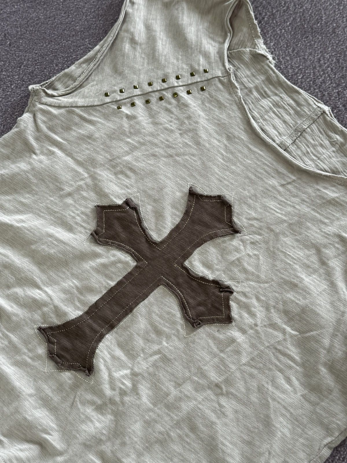 Hysteric Glamour Y2K Chrome Hearts Style Grunge Top T-Shirt Size L / US 10 / IT 46 - 8 Thumbnail