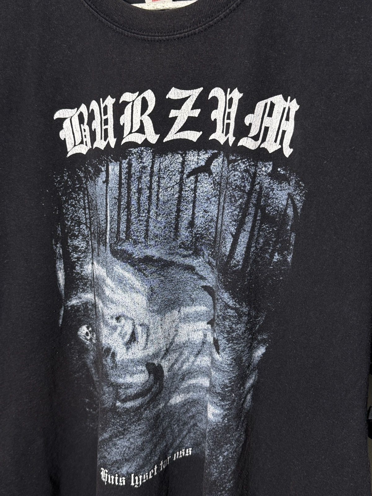 Band Tees Burzum “Hvis lyset tar oss” T-shirt Size US XXL / EU 58 / 5 - 4 Thumbnail