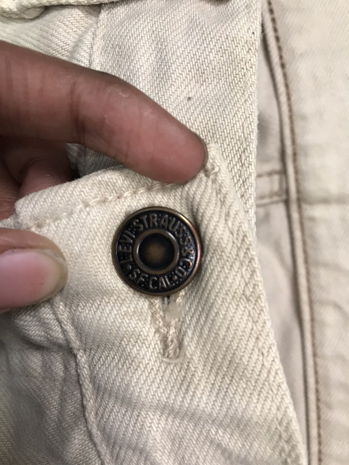 Levi's Vintage Levi’s 615 orange tab denim Size US 34 / EU 50 - 7 Thumbnail