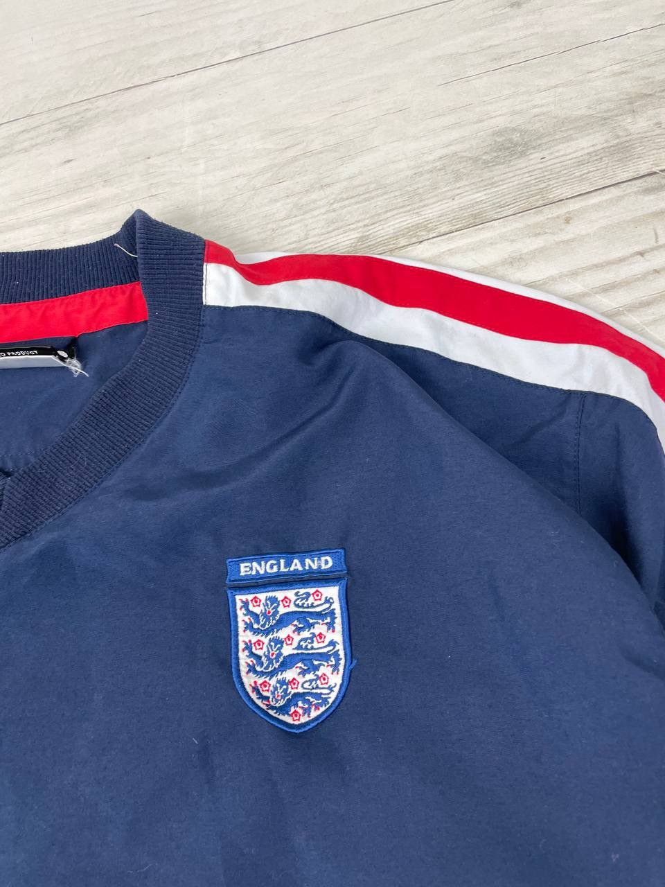Umbro Umbro England 2002 2004 Sweatshirt Drill Top Windbreaker Size US L / EU 52-54 / 3 - 9 Thumbnail