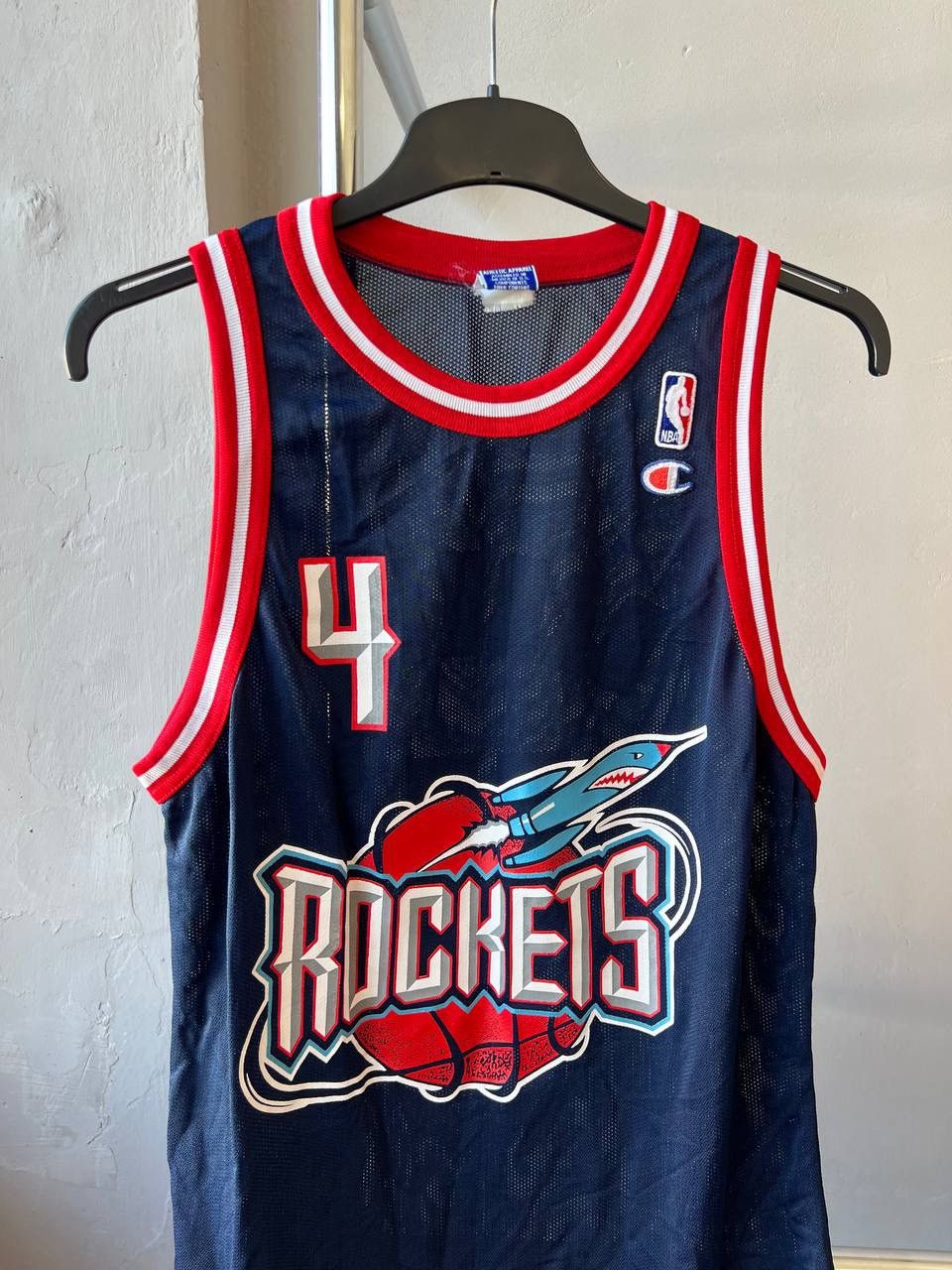 NBA 90’S HOUSTON ROCKETS #4 BARKLEY BASKETBALL CHAMPION JERSEY Size US M / EU 48-50 / 2 - 3 Thumbnail