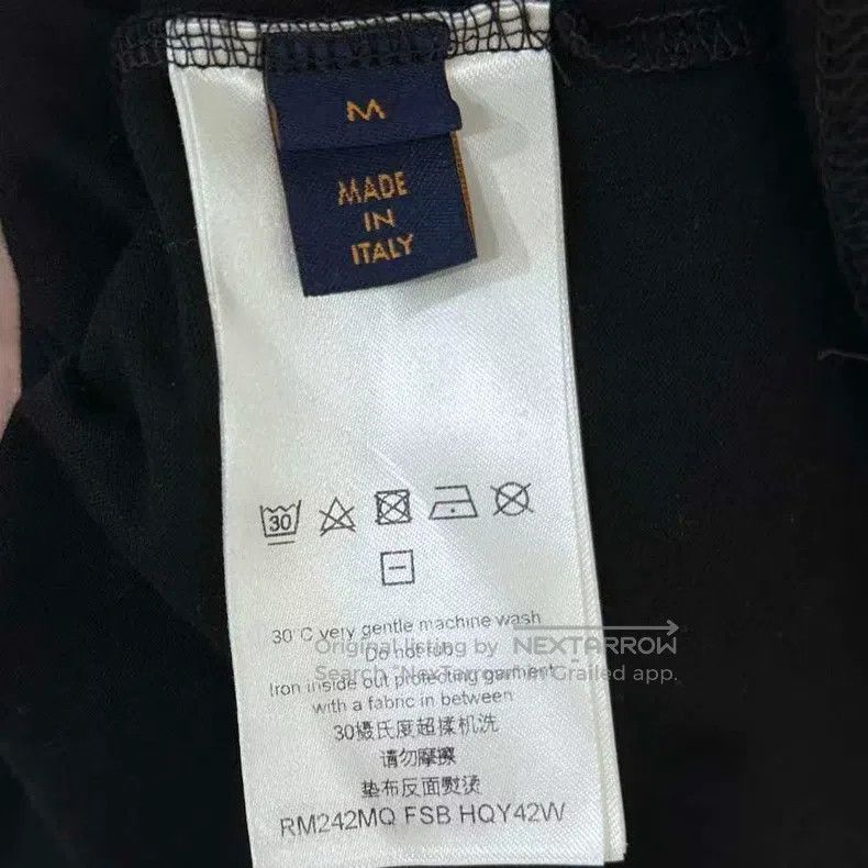 Louis Vuitton Louis Vuitton Black upper half gradient full logo short sl Size US M / EU 48-50 / 2 - 5 Thumbnail