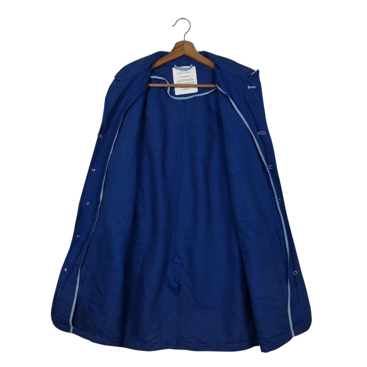 Japanese Brand 📌Rich Blue Vintage Chore Jacket Slick Issey Miyake Size US M / EU 48-50 / 2 - 14 Thumbnail