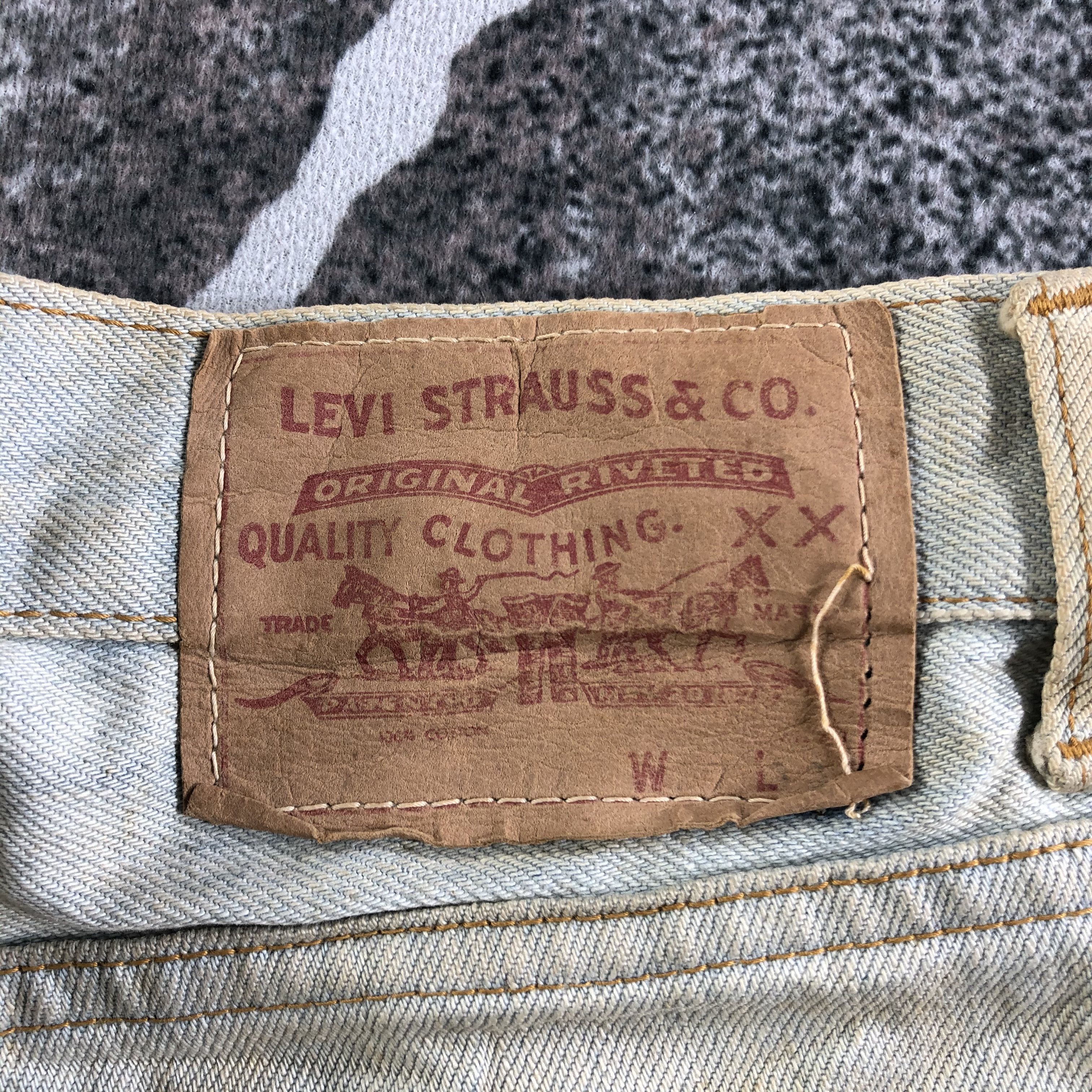 Levi's Vintage Levis 517 Jeans Dirty Wash Denim KJ3095 Size US 26 / EU 42 - 5 Thumbnail