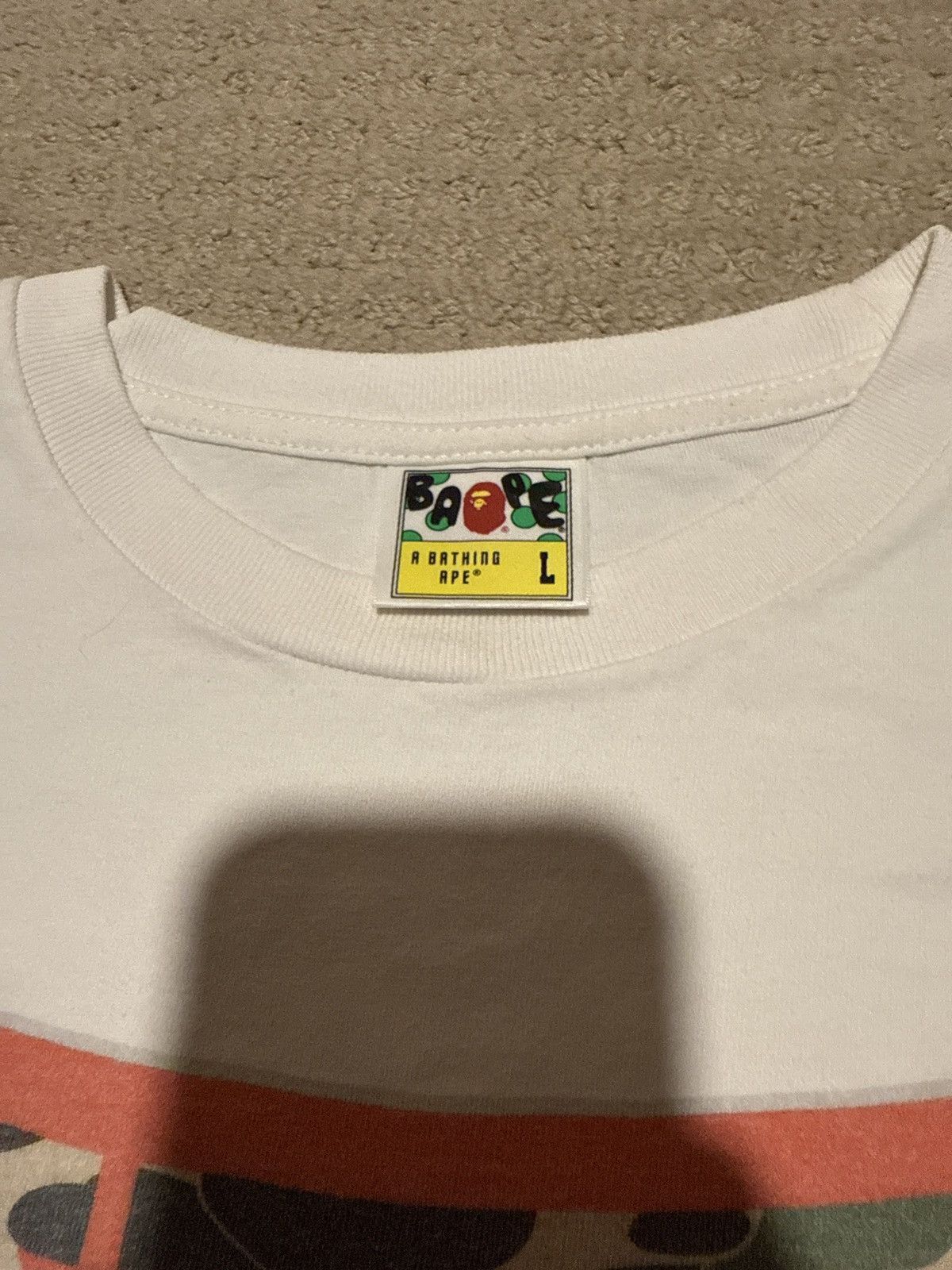 Bape Bape big 12 shirt Size US L / EU 52-54 / 3 - 3 Thumbnail