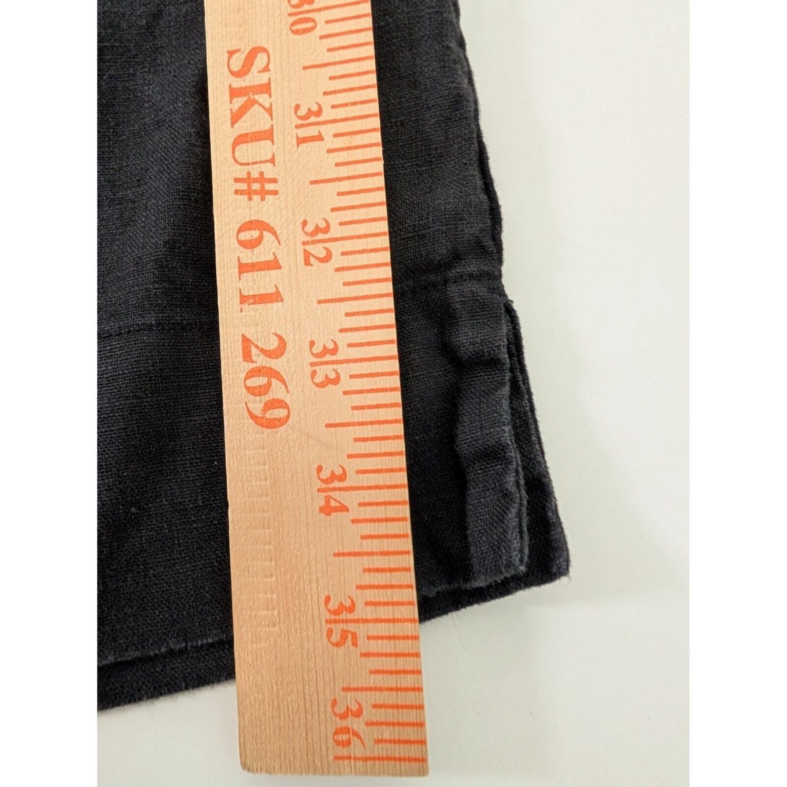 Designer J Jill Linen Pull On Pants Womens Size Large Black Elastic Size 32" / US 10 / IT 46 - 12 Thumbnail
