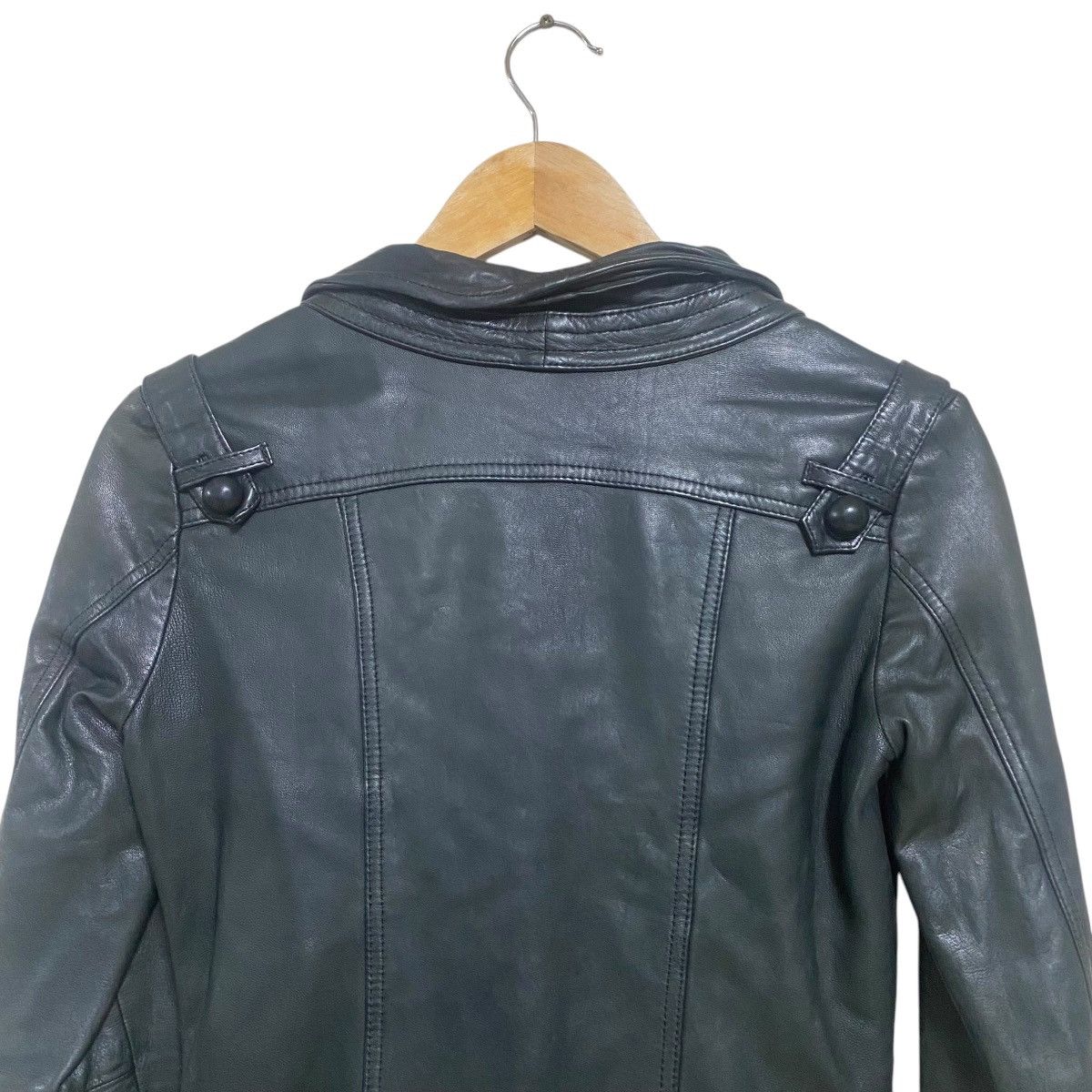 5351 POUR LES FEMMES 5351 Pour Les Femmes Lambskin Leather Jacket Size S / US 4 / IT 40 - 7 Thumbnail