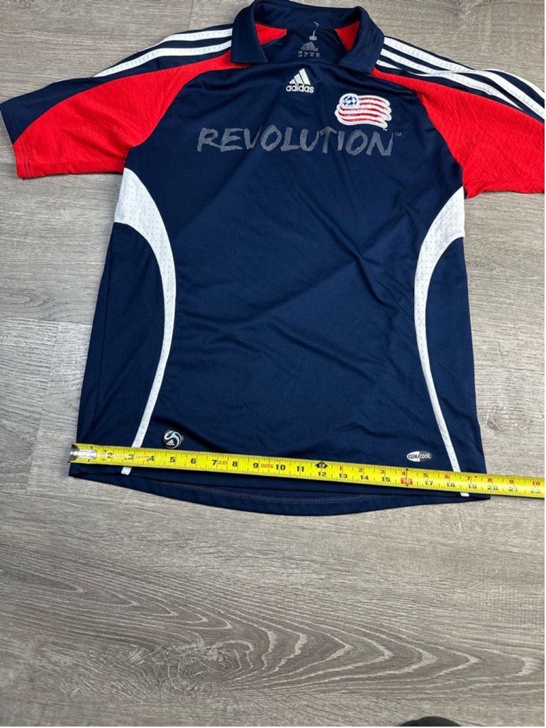 Adidas Men's Adidas Revolution Soccer Jersey Small Navy Red Size US S / EU 44-46 / 1 - 3 Thumbnail