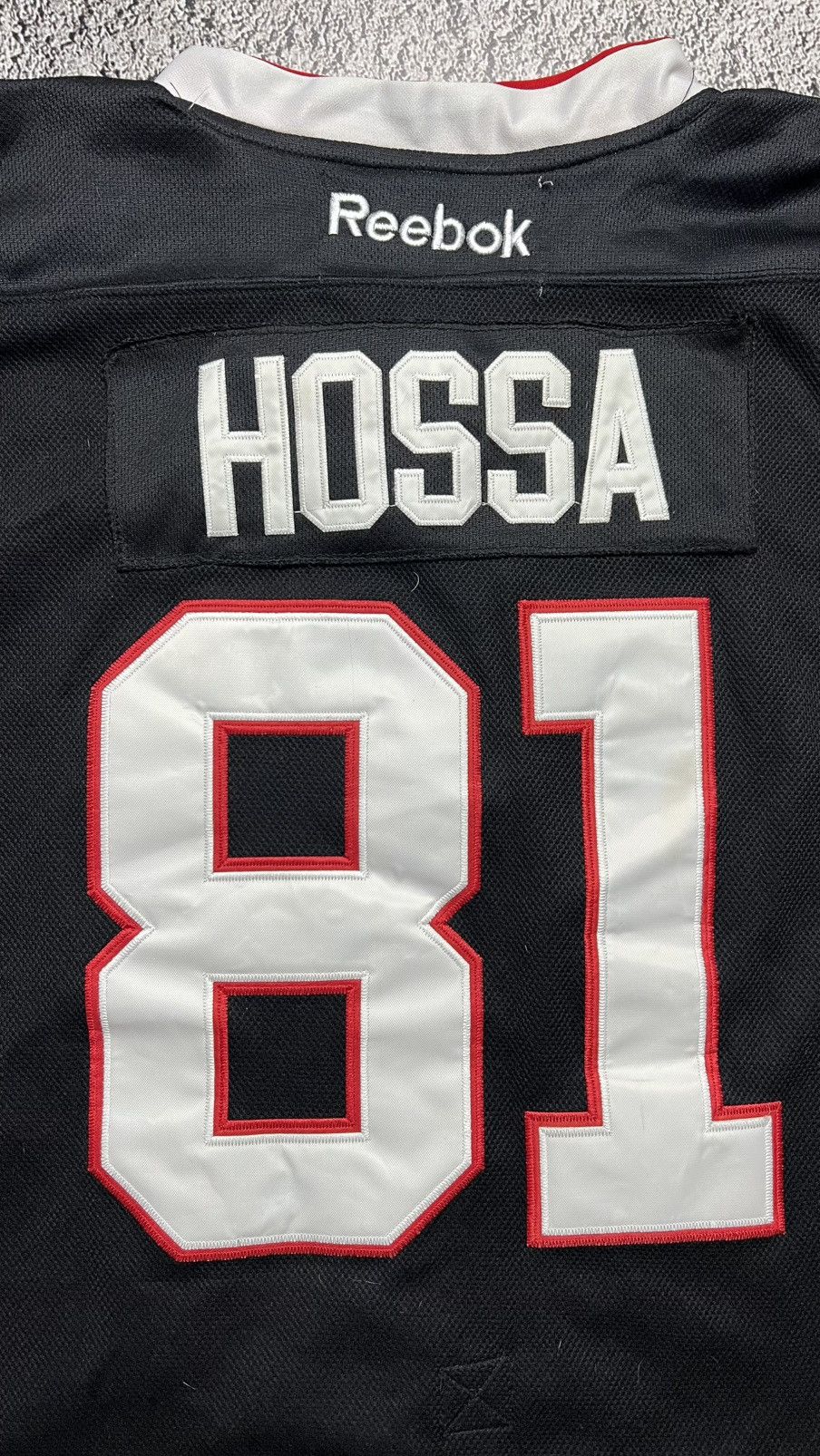 Reebok Chicago blackhawks NHL Marian Hossa reebok vintage jersey Size US L / EU 52-54 / 3 - 8 Thumbnail